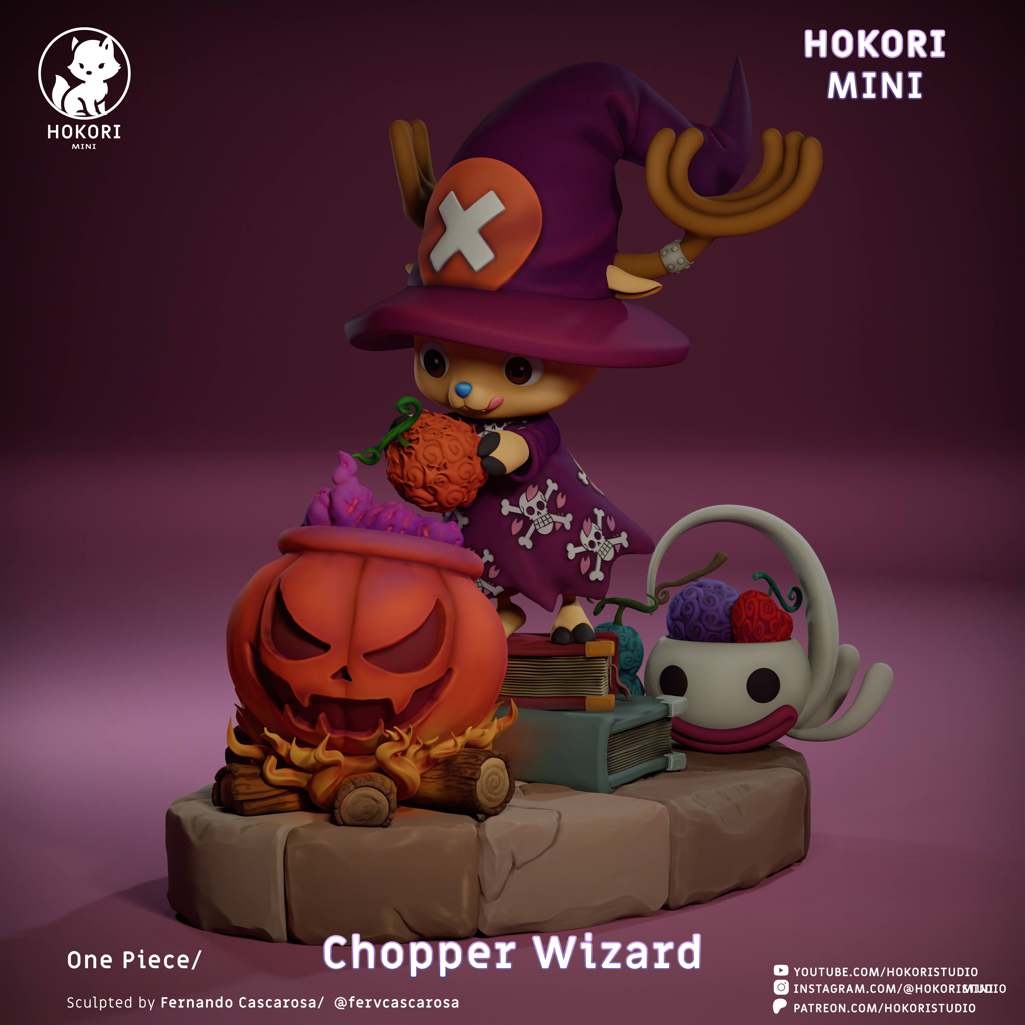 ✨ Chopper’s Darkest (and Cutest) Spell Yet 模型预览图 1