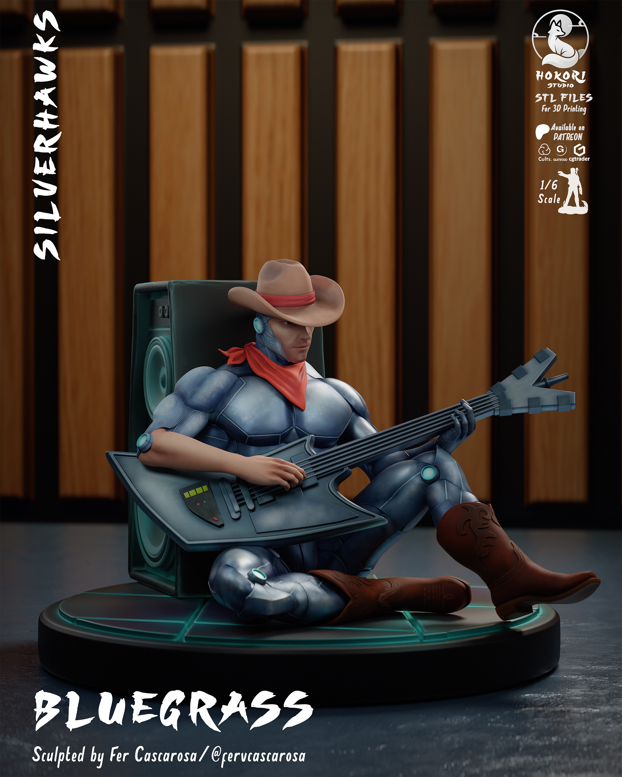 Bluegrass | SilverHawks 模型预览图 1