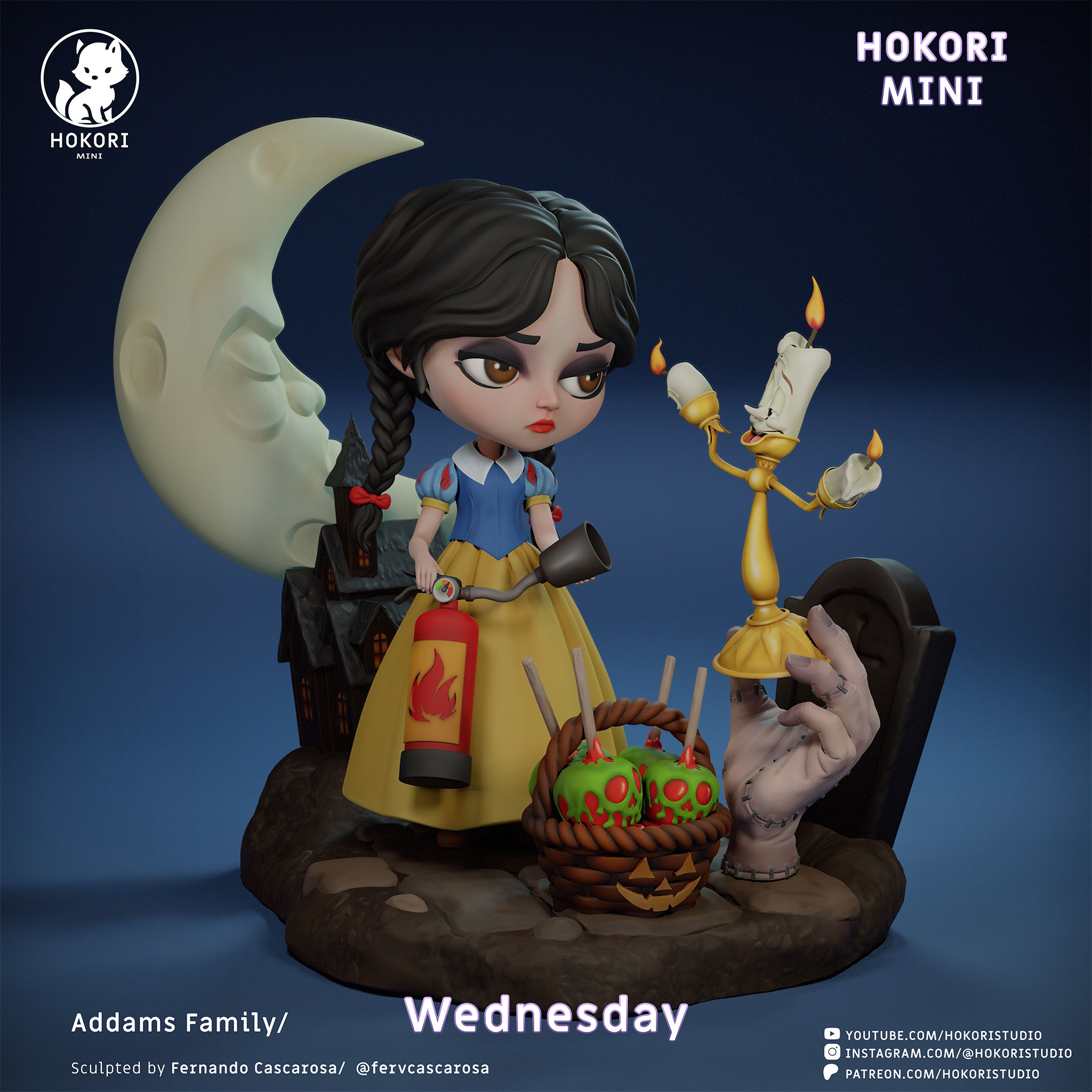 Wednesday · Snow White Slayer 模型预览图 1
