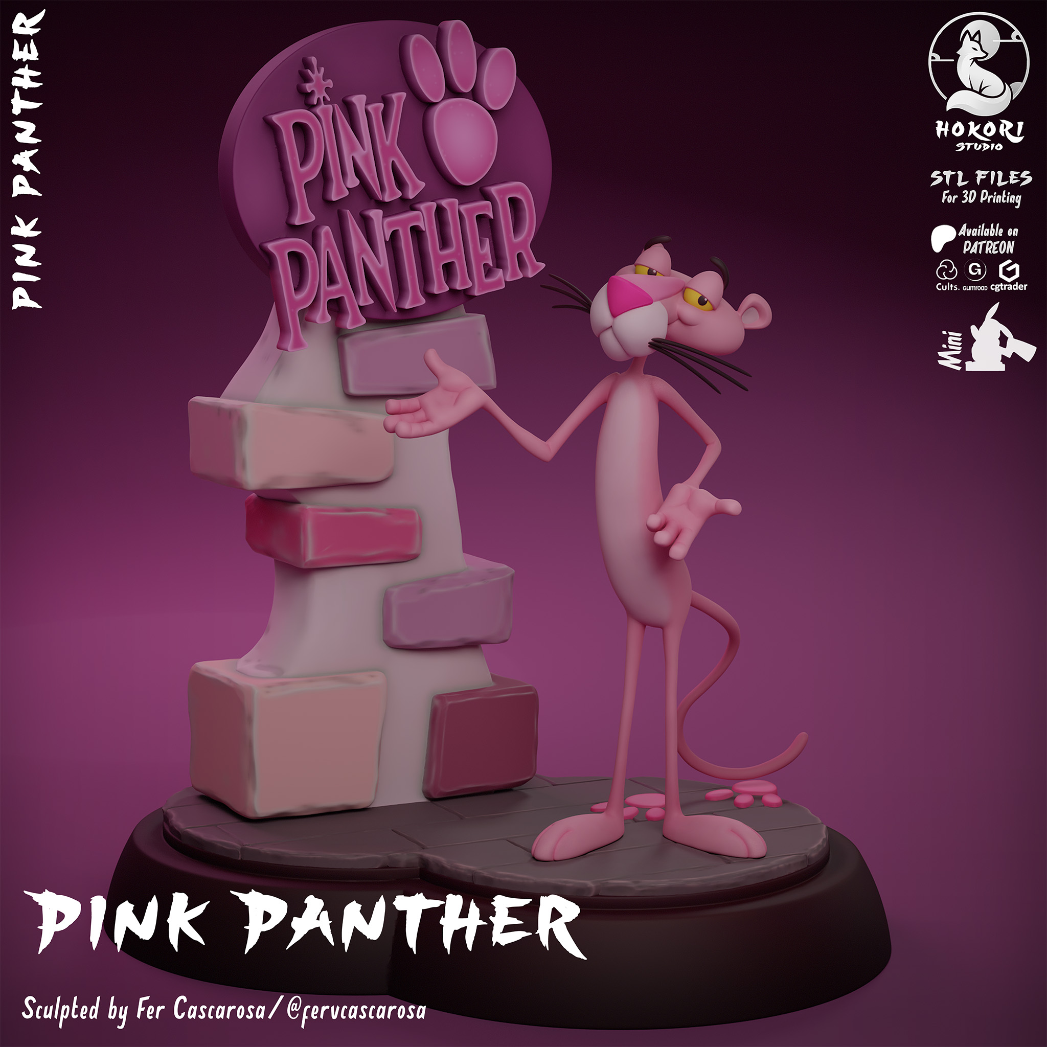 The Pink Panther 模型预览图 1