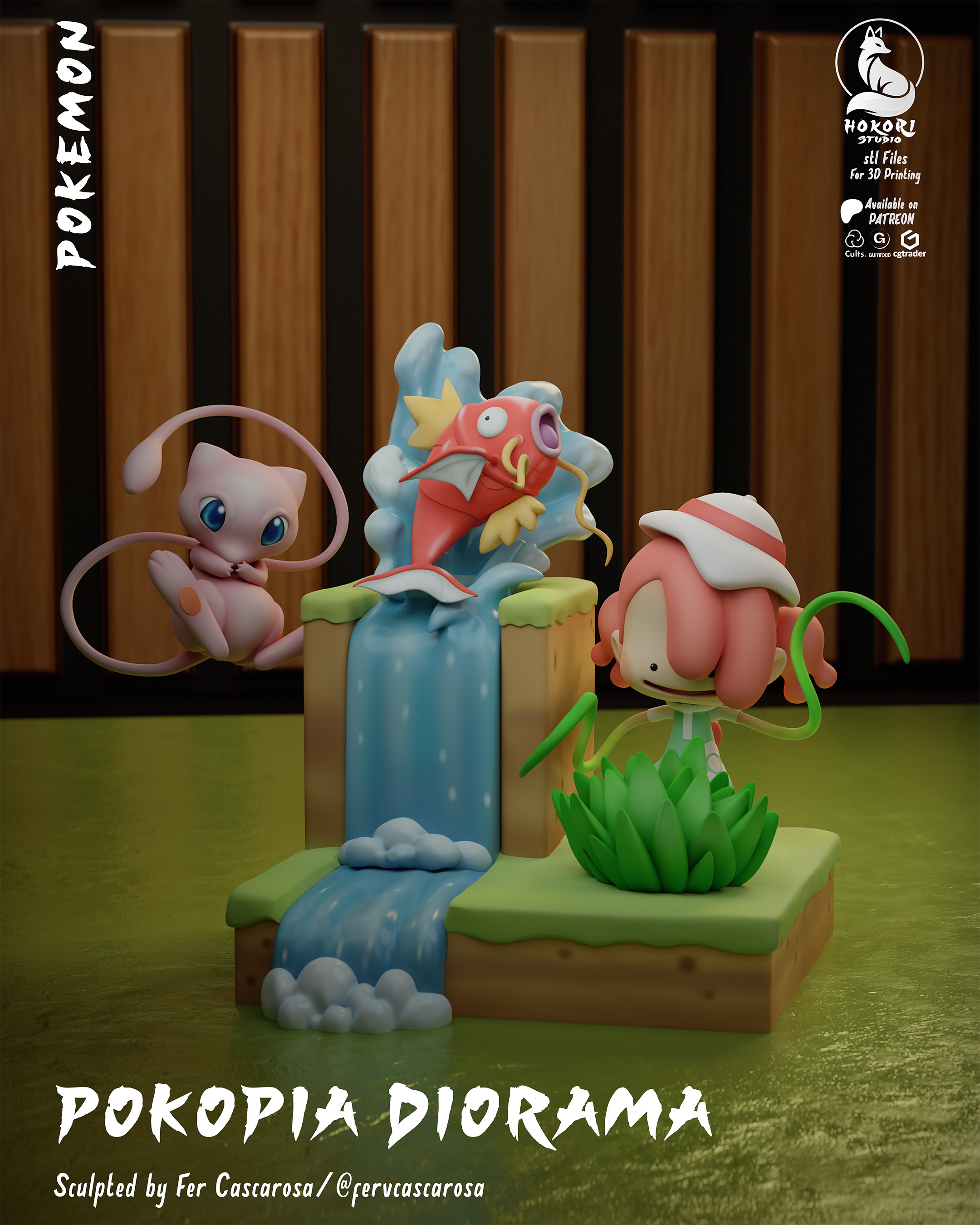 Pokopia Bust – A Different Kind of Piece 模型预览图 1