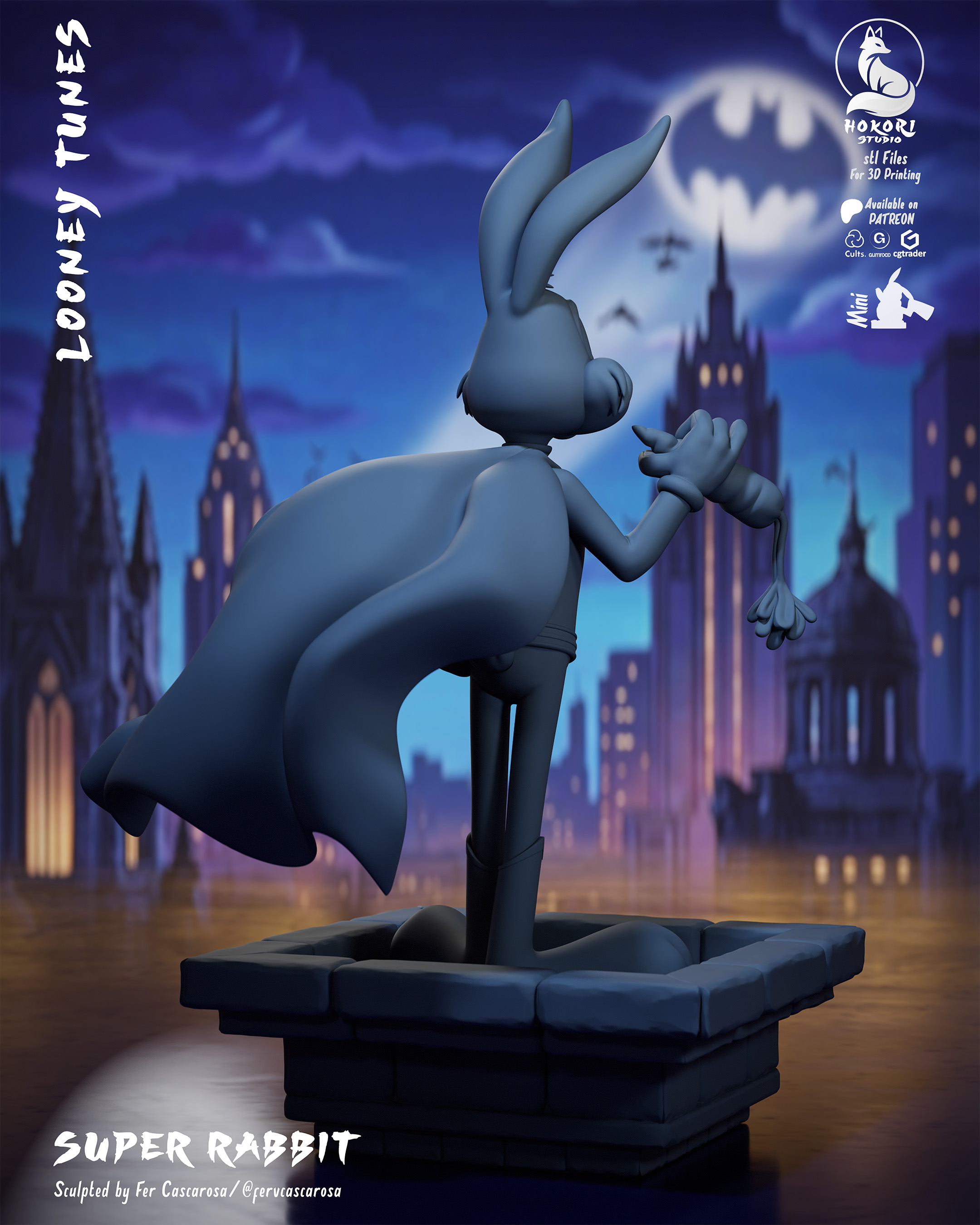Super Rabbit 🐰🦸‍♂️ 模型预览图 7