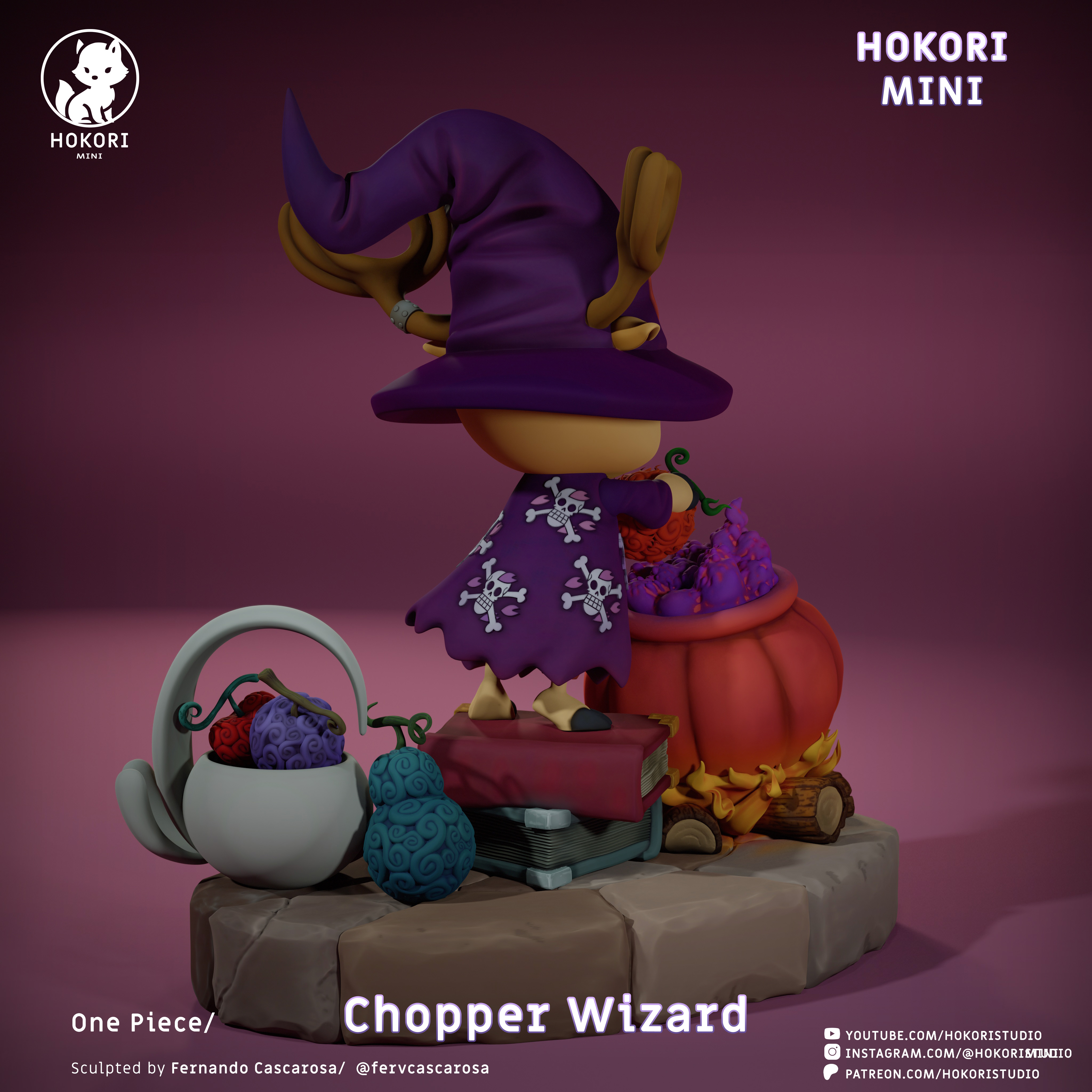 ✨ Chopper’s Darkest (and Cutest) Spell Yet 模型预览图 2