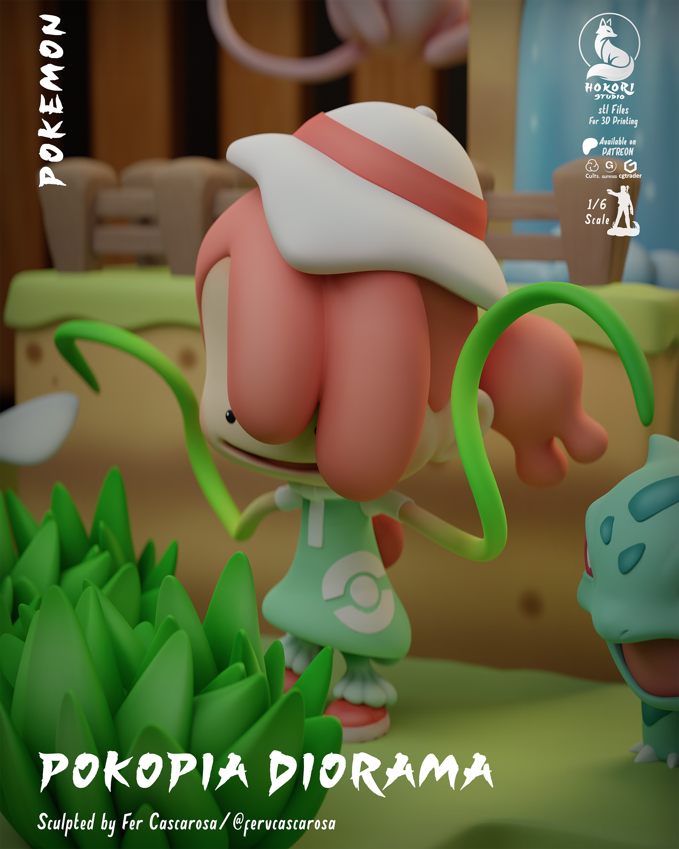 🌿 Pokopia Diorama 模型预览图 2