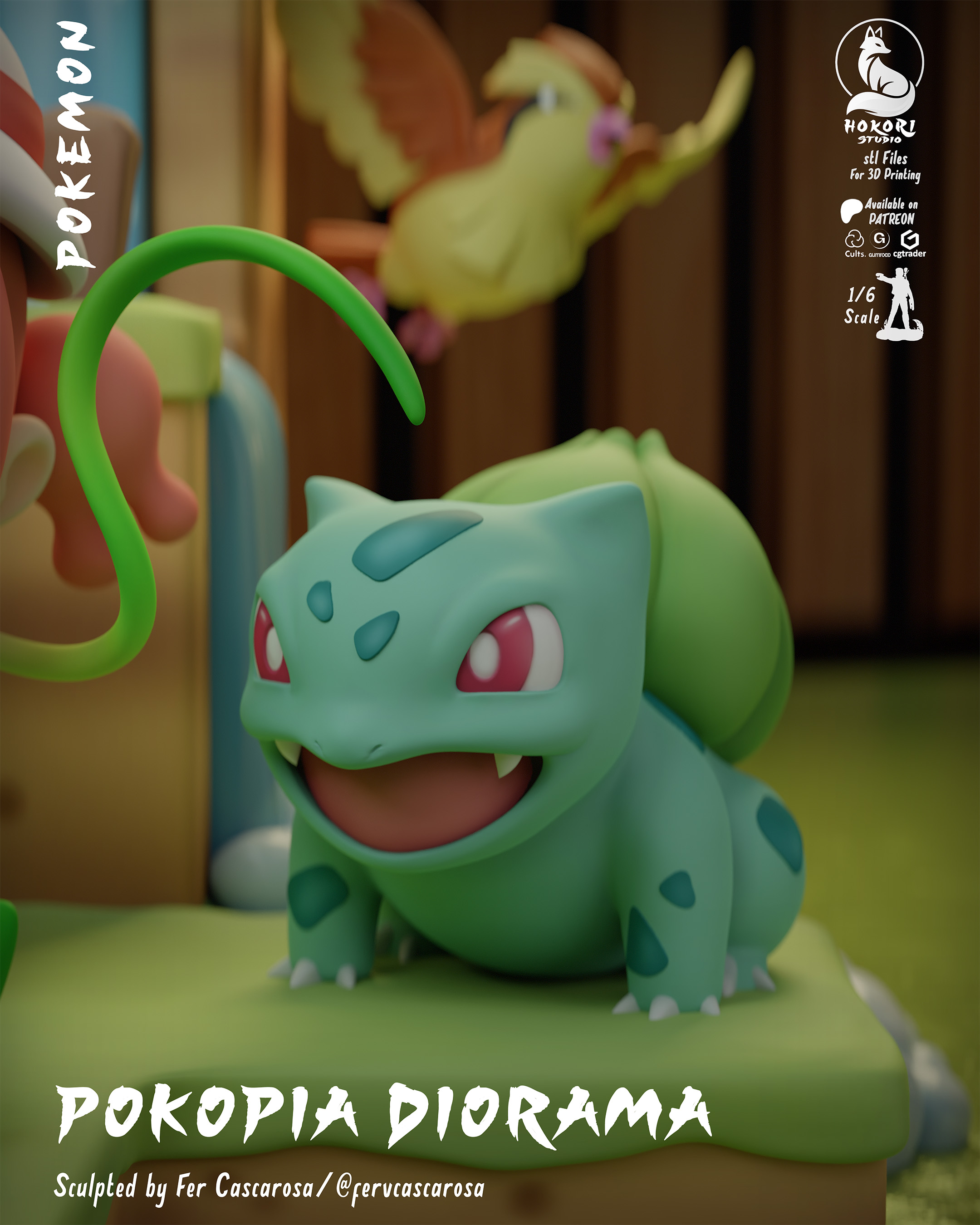 🌿 Pokopia Diorama 模型预览图 3
