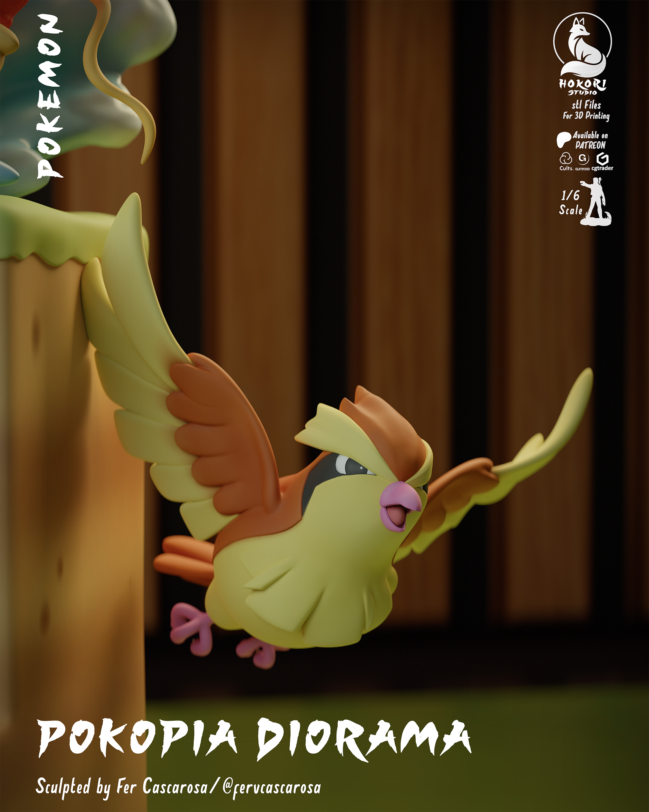 🌿 Pokopia Diorama 模型预览图 5