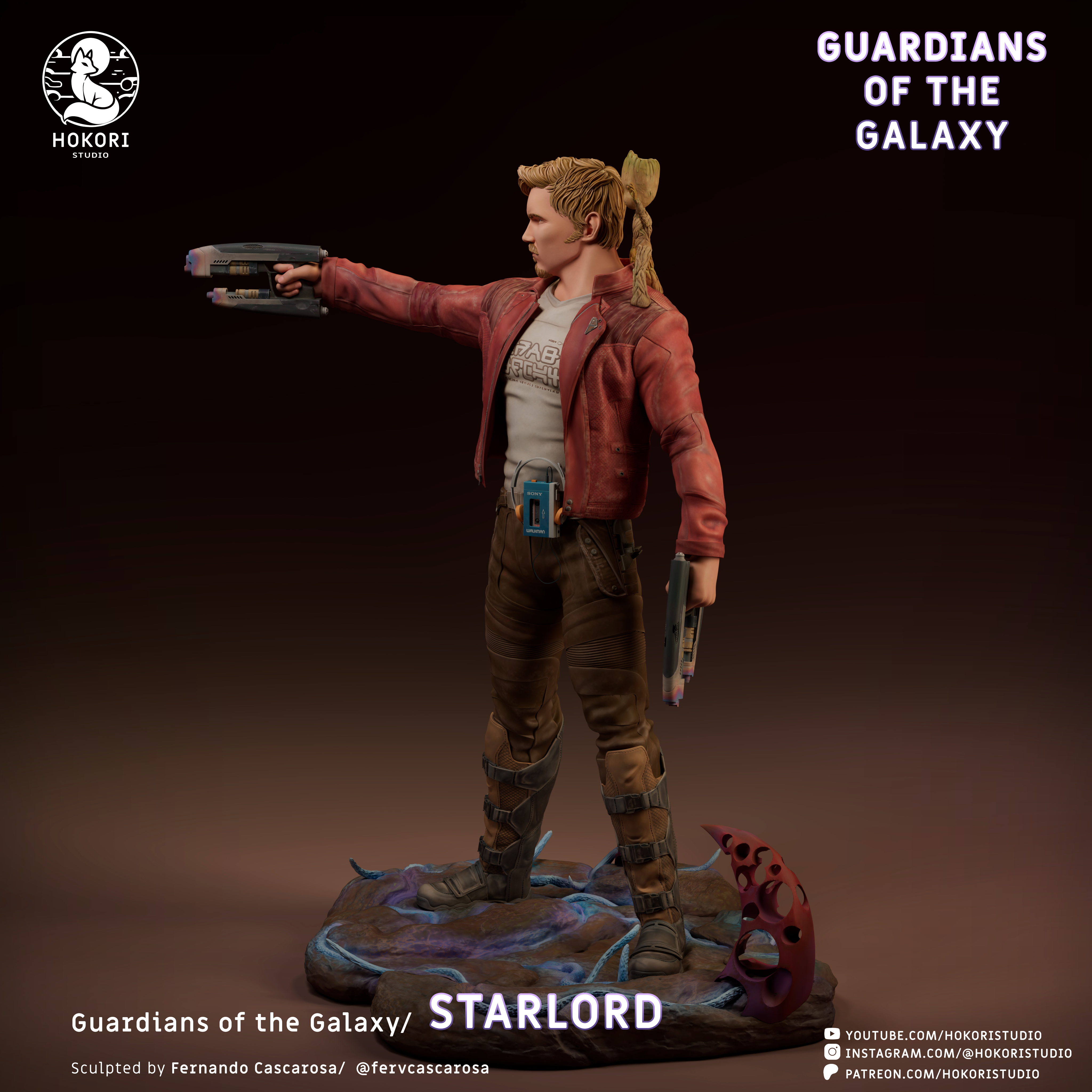 Star-Lord 模型预览图 2