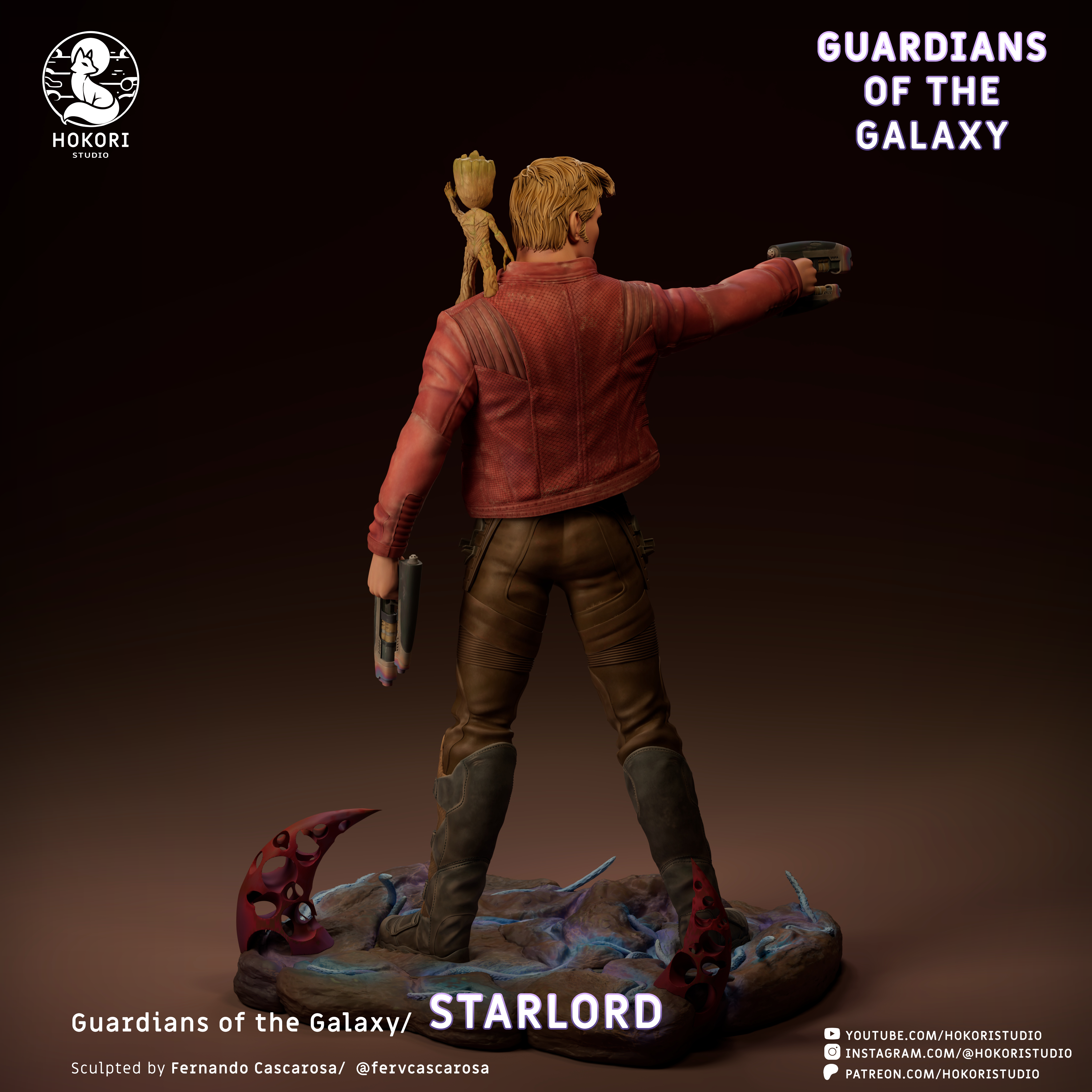 Star-Lord 模型预览图 4