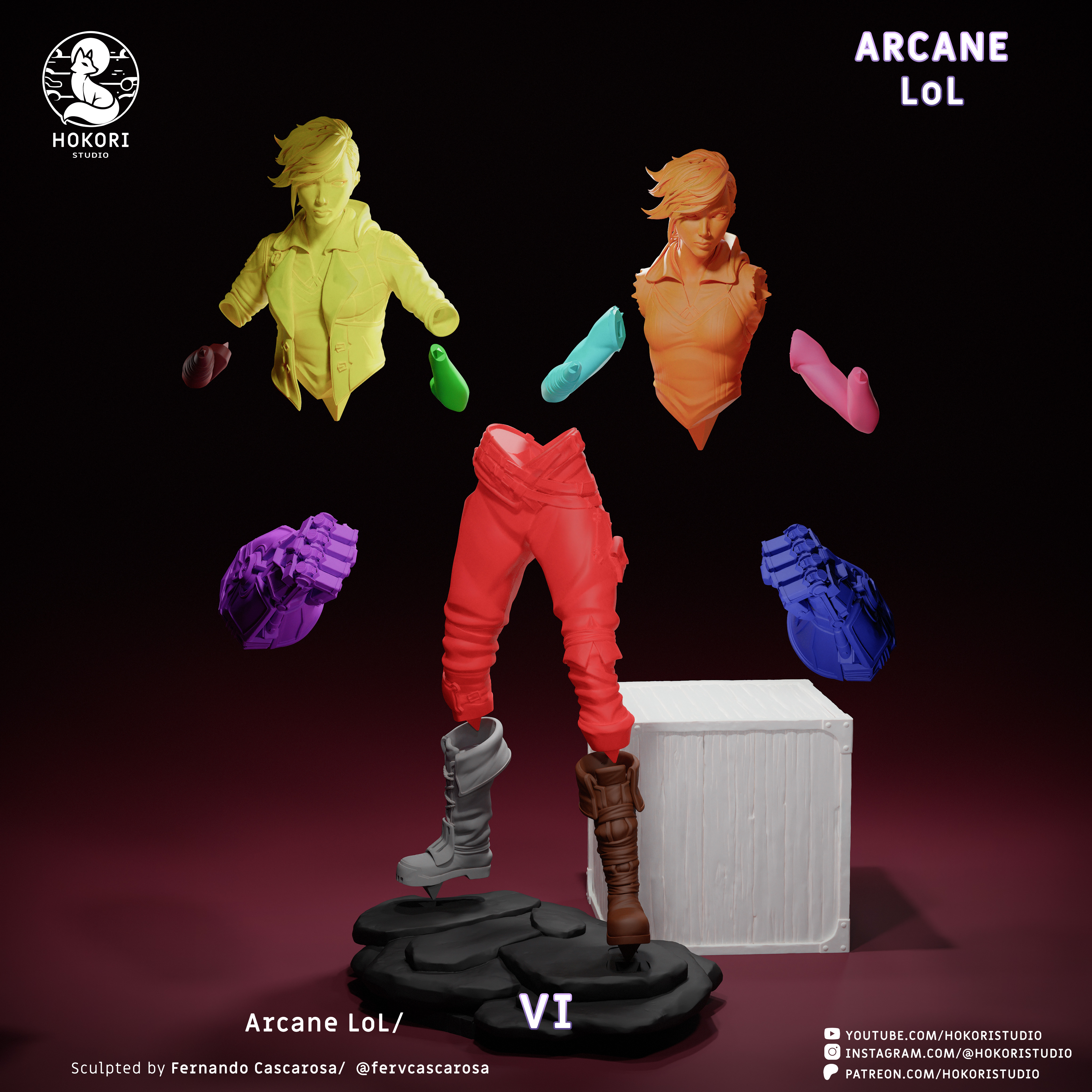 VI – ARCANE 模型预览图 5