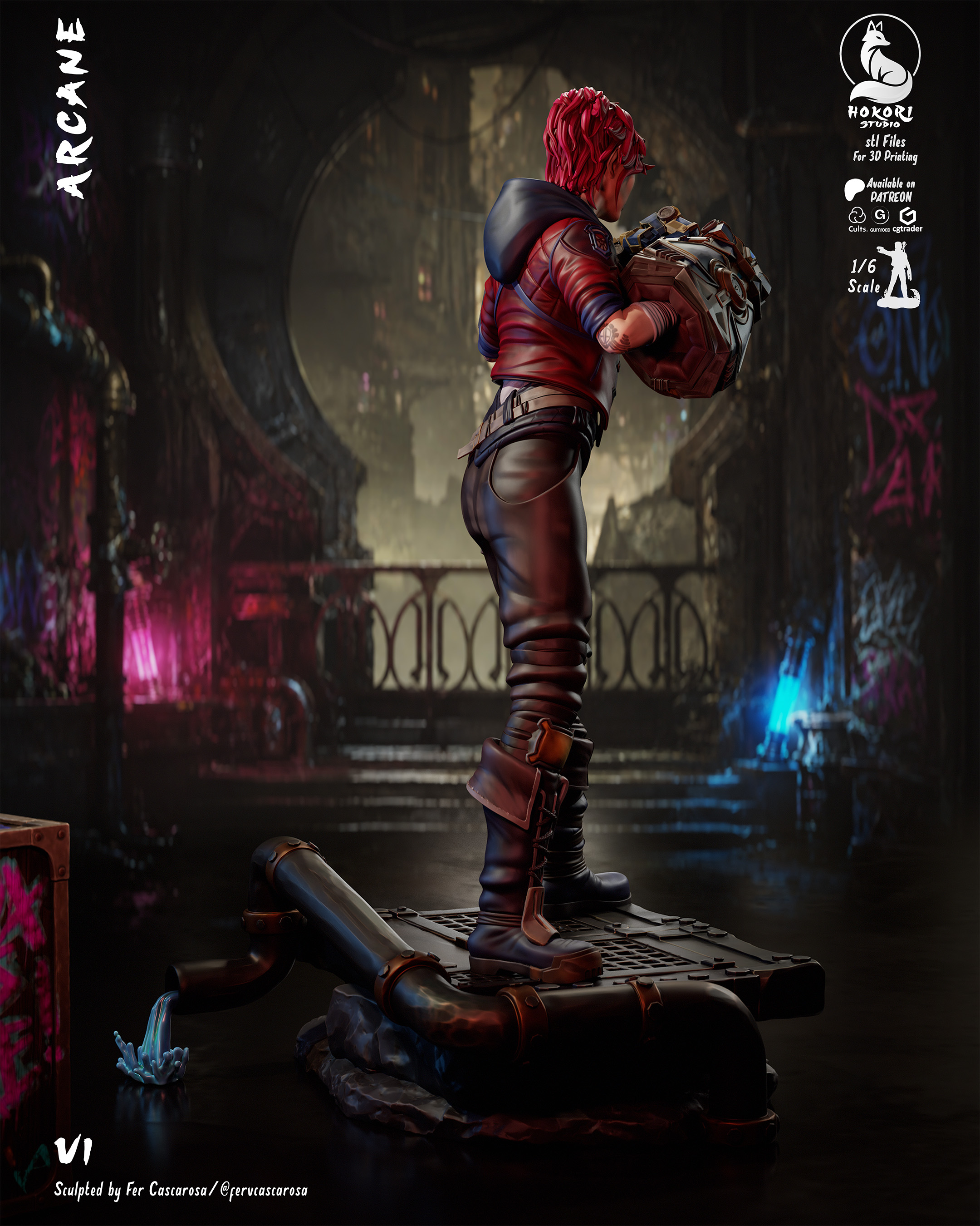 VI – ARCANE 模型预览图 3
