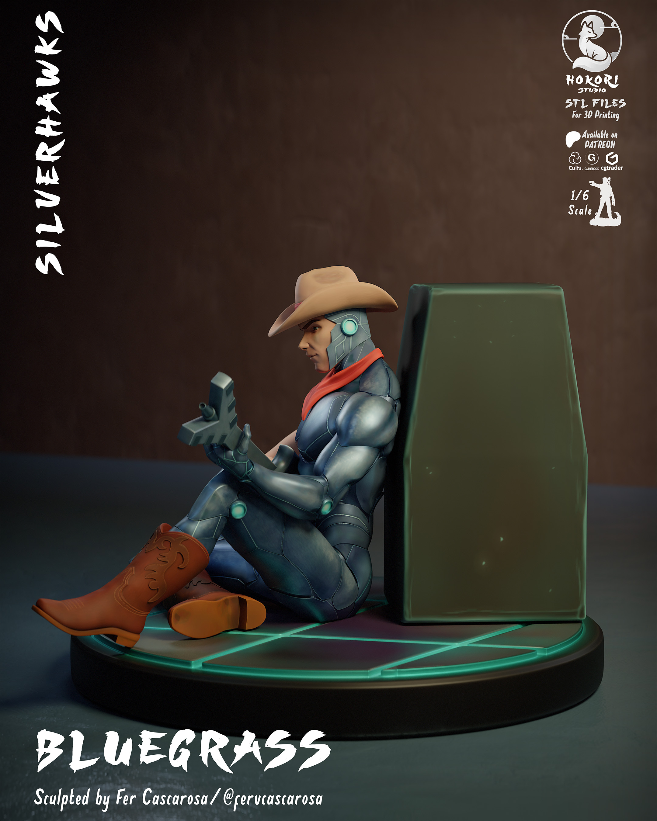 Bluegrass | SilverHawks 模型预览图 2