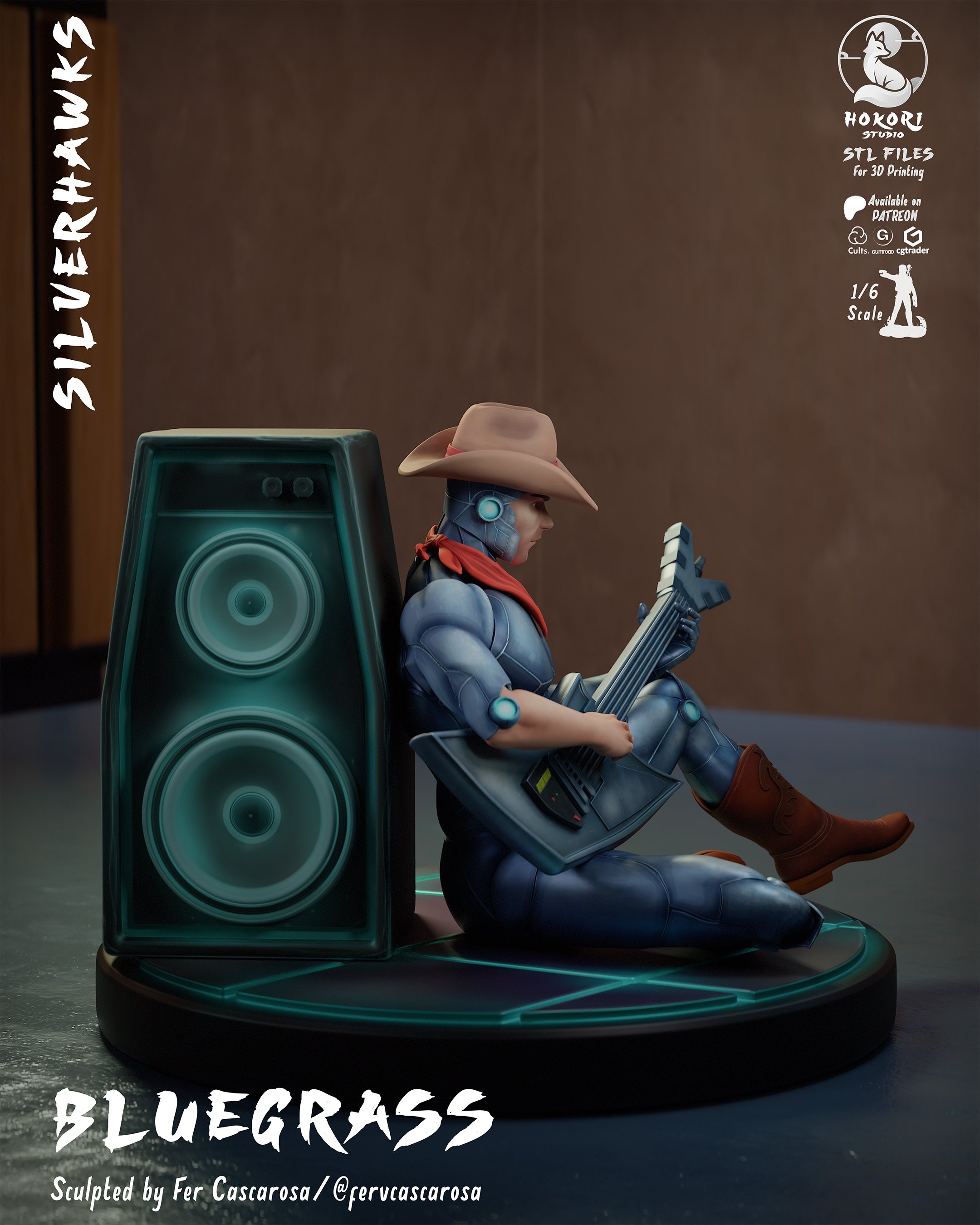 Bluegrass | SilverHawks 模型预览图 4