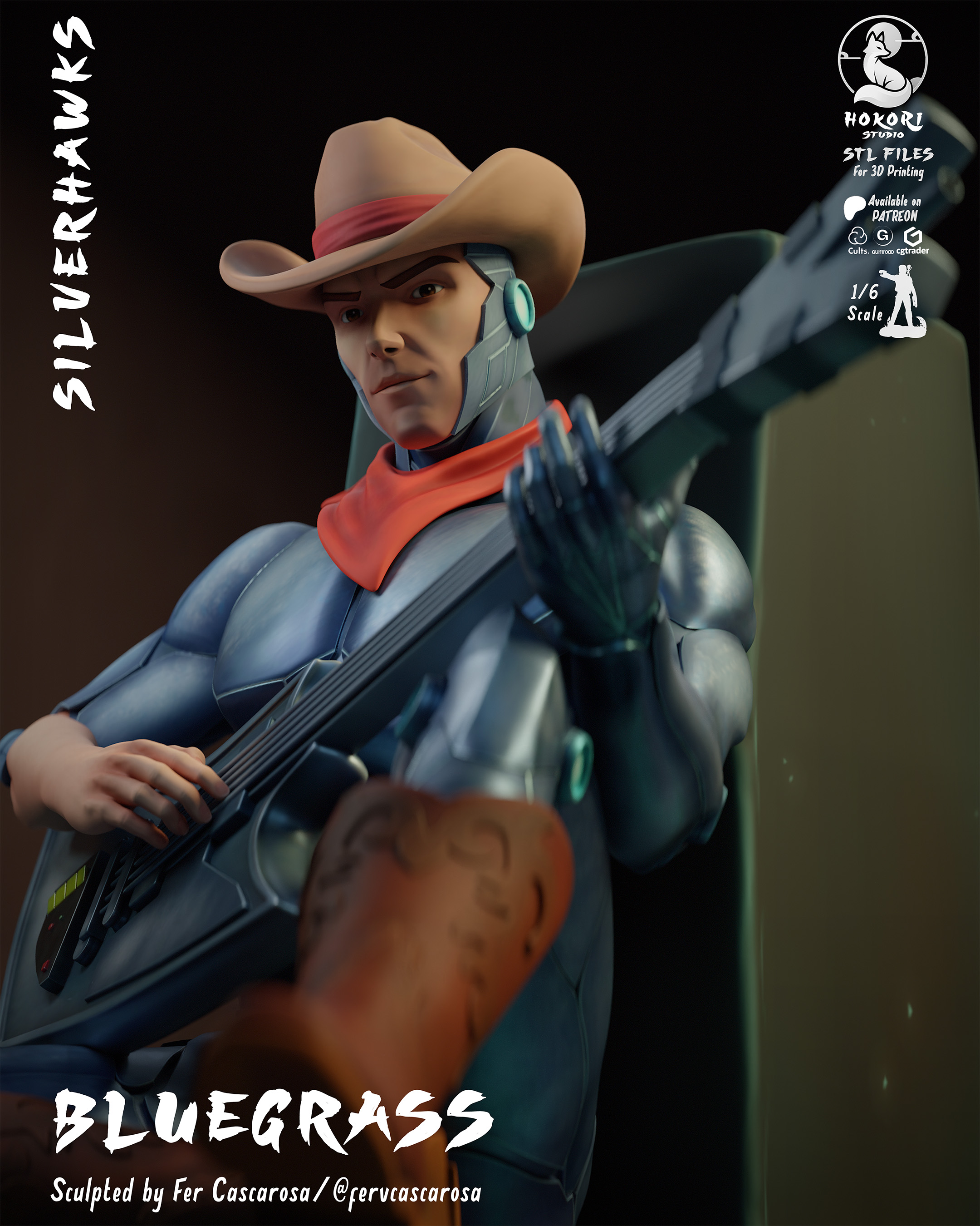 Bluegrass | SilverHawks 模型预览图 5