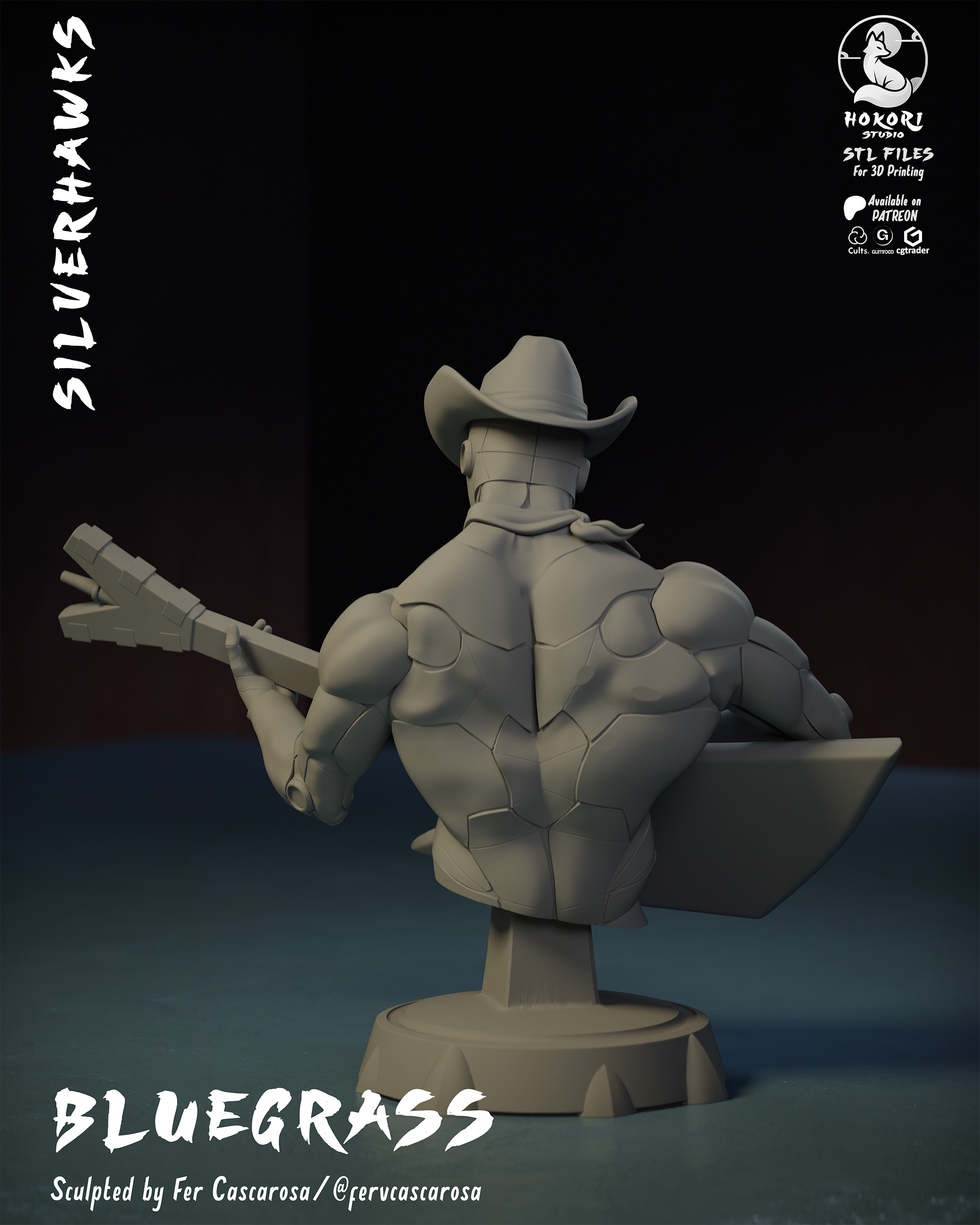 Bluegrass Bust | SilverHawks 模型预览图 4