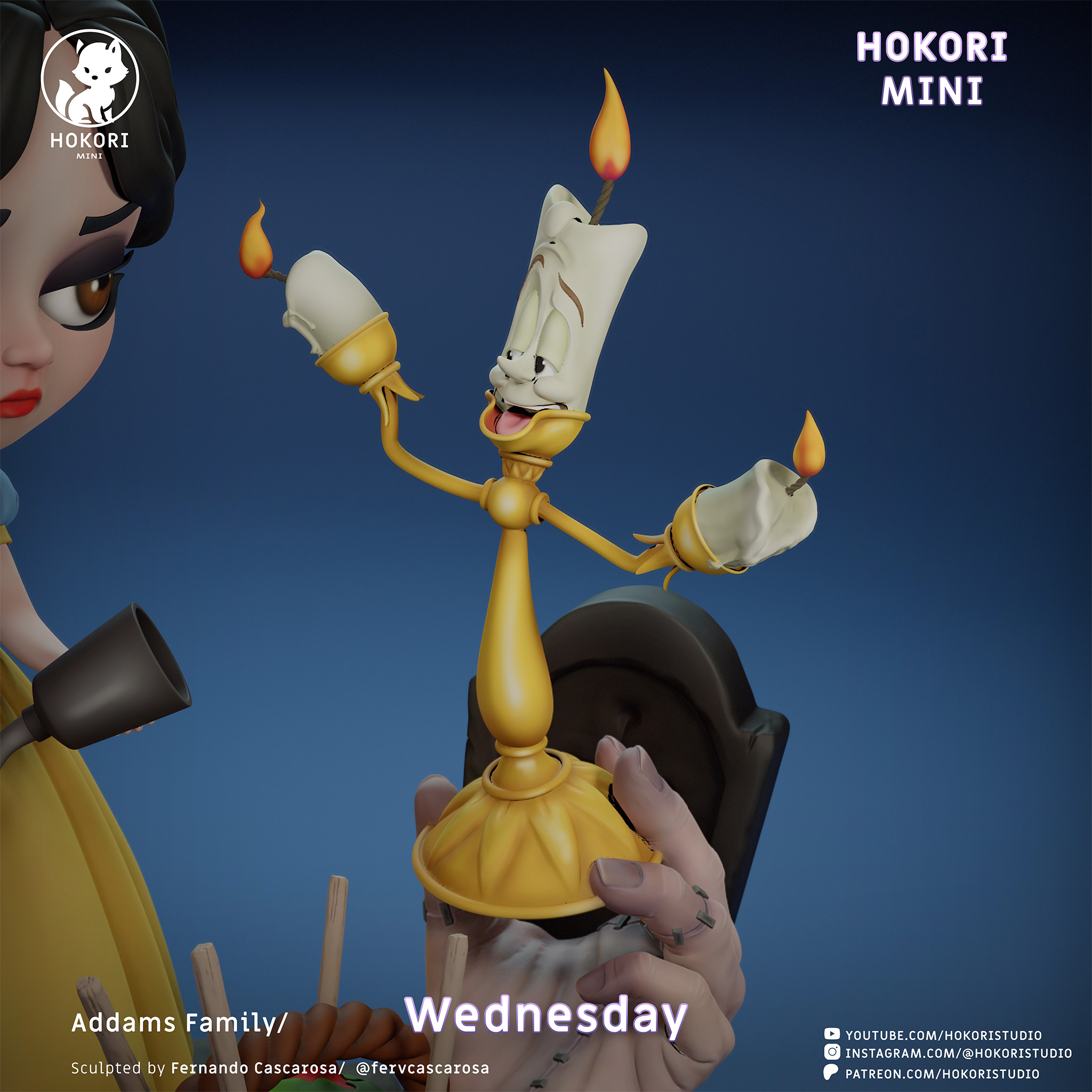 Wednesday · Snow White Slayer 模型预览图 2