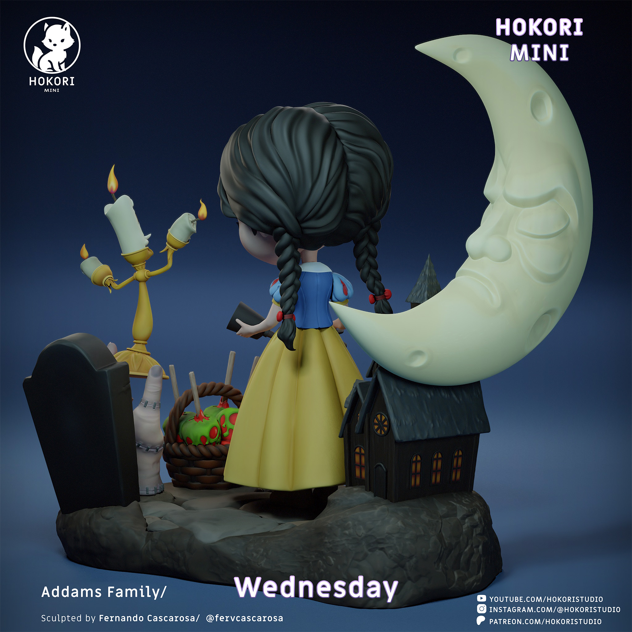 Wednesday · Snow White Slayer 模型预览图 3