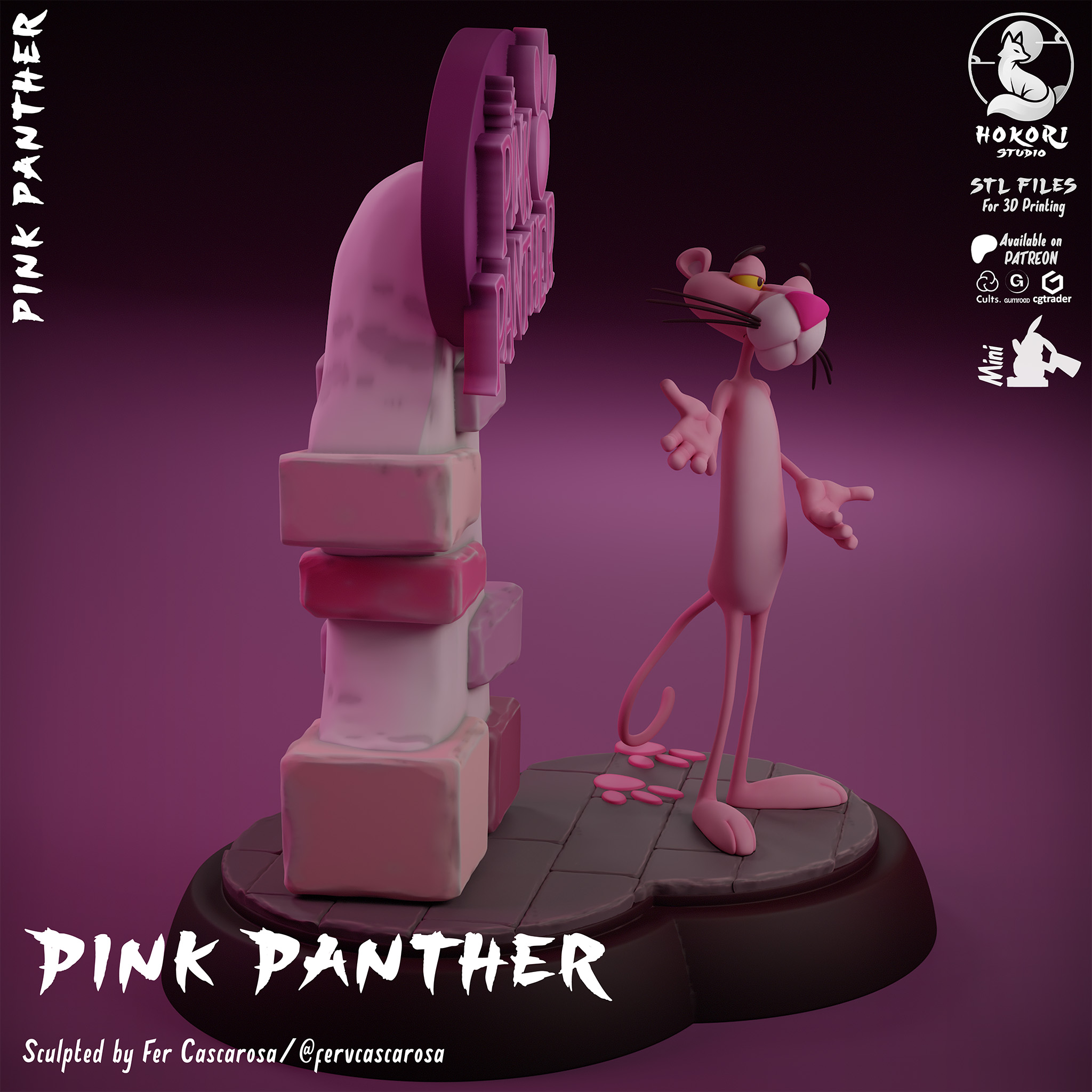 The Pink Panther 模型预览图 4