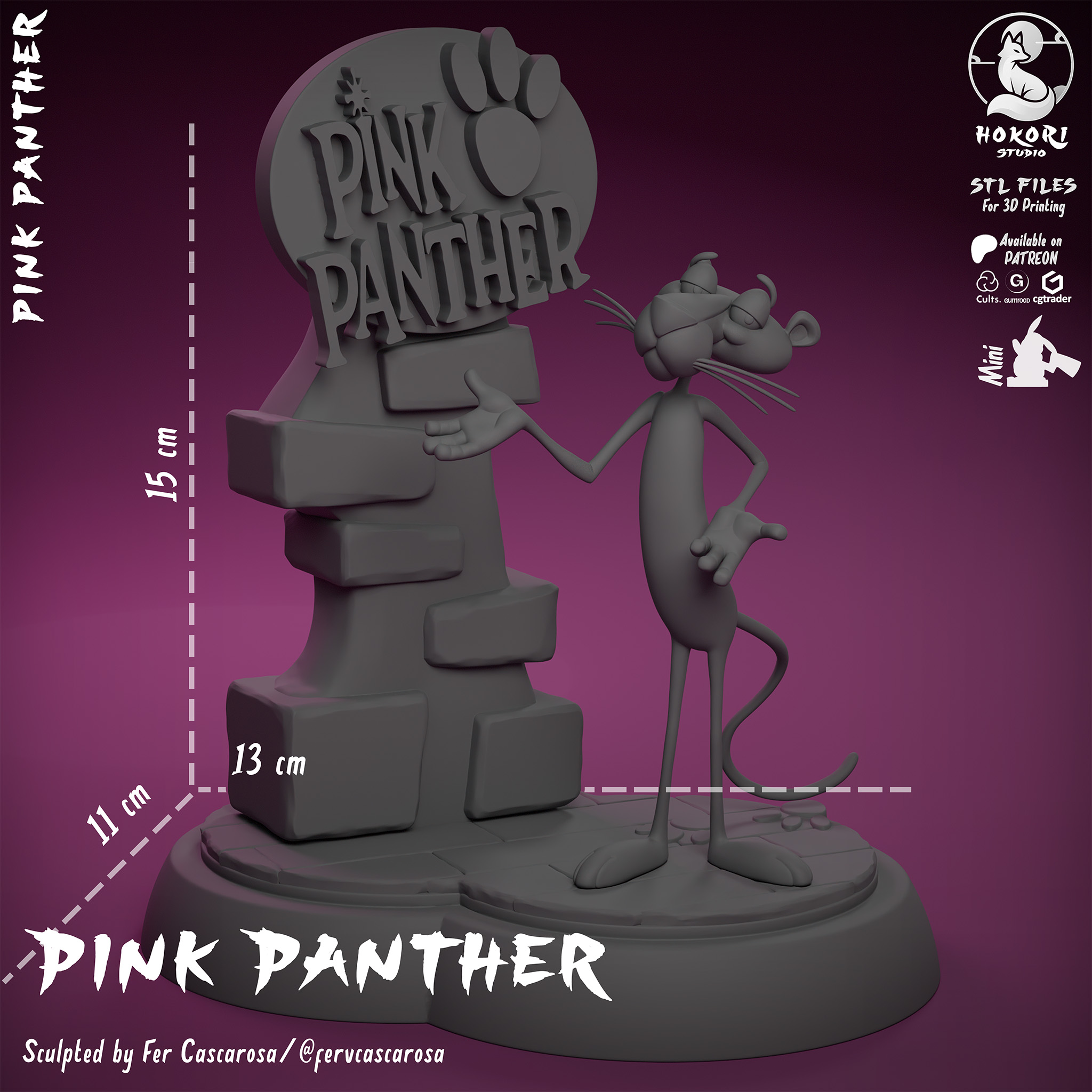 The Pink Panther 模型预览图 5