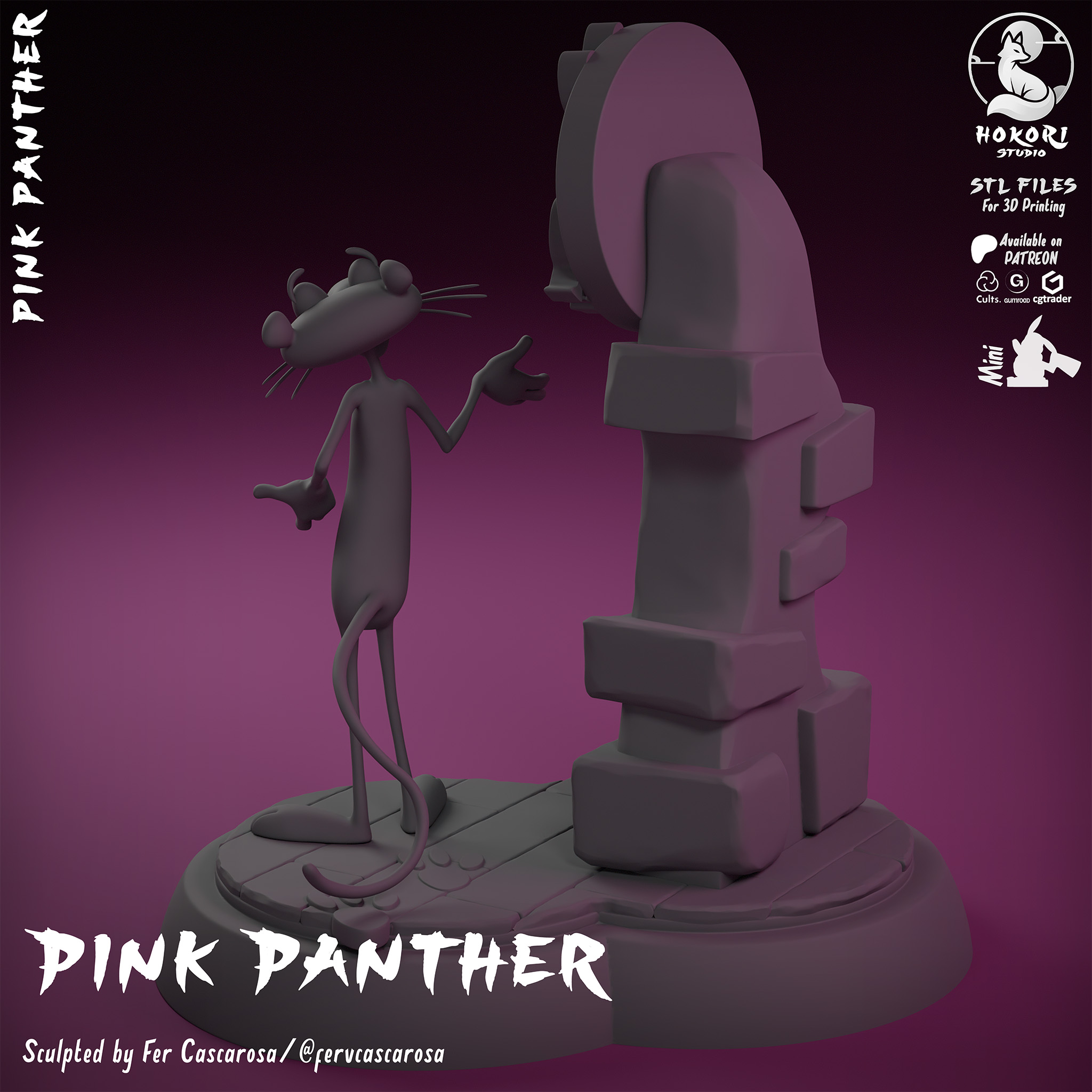 The Pink Panther 模型预览图 6