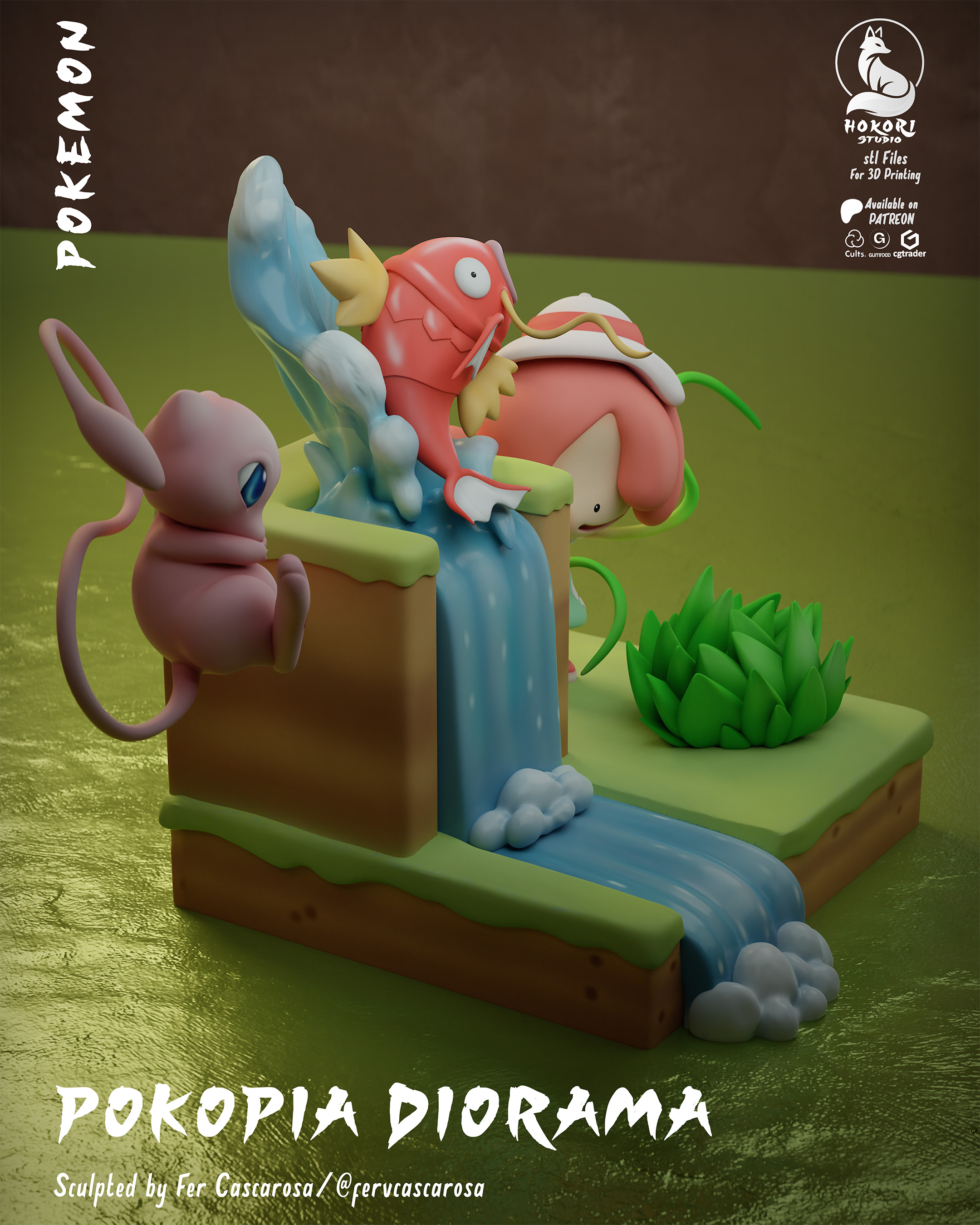 Pokopia Bust – A Different Kind of Piece 模型预览图 2