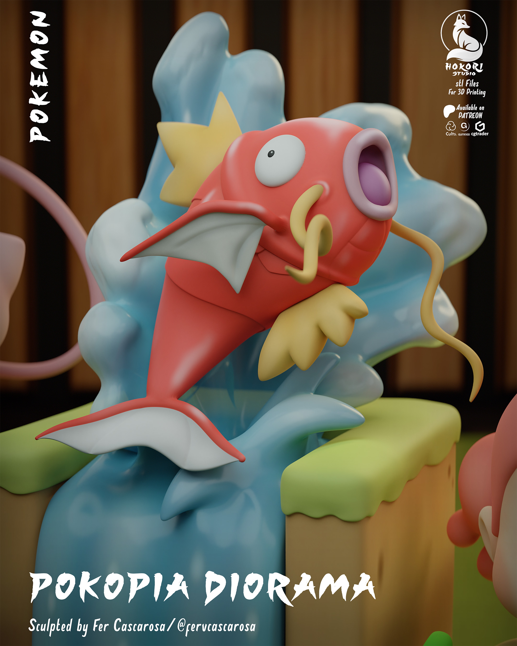 Pokopia Bust – A Different Kind of Piece 模型预览图 4