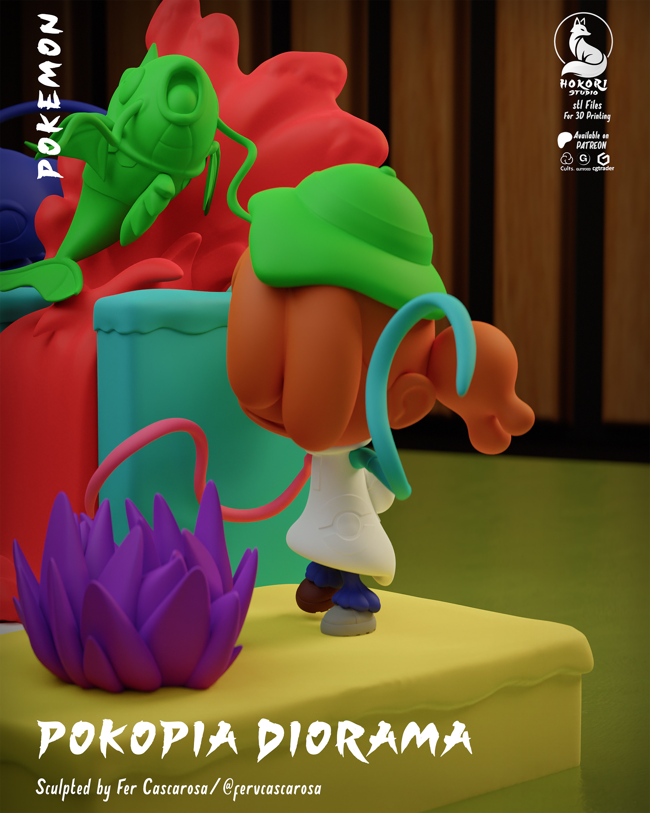 Pokopia Bust – A Different Kind of Piece 模型预览图 7