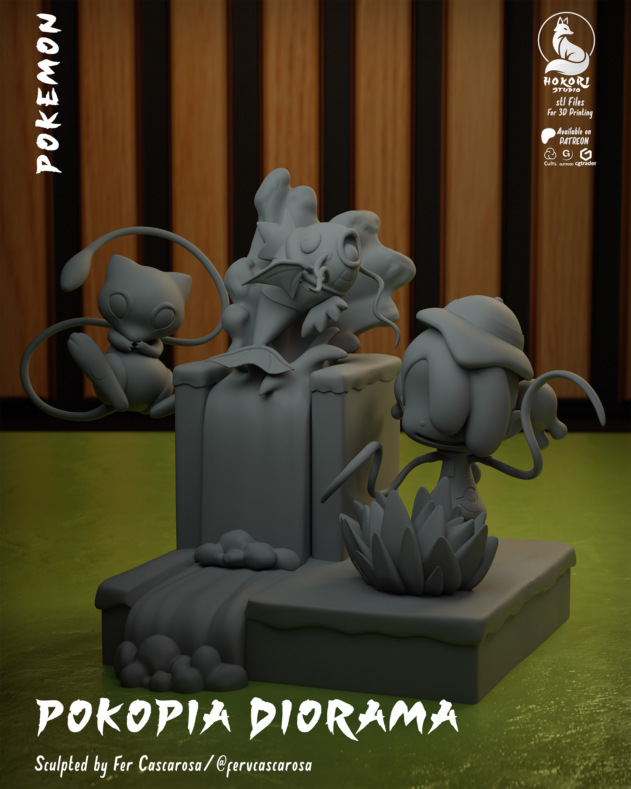 Pokopia Bust – A Different Kind of Piece 模型预览图 8