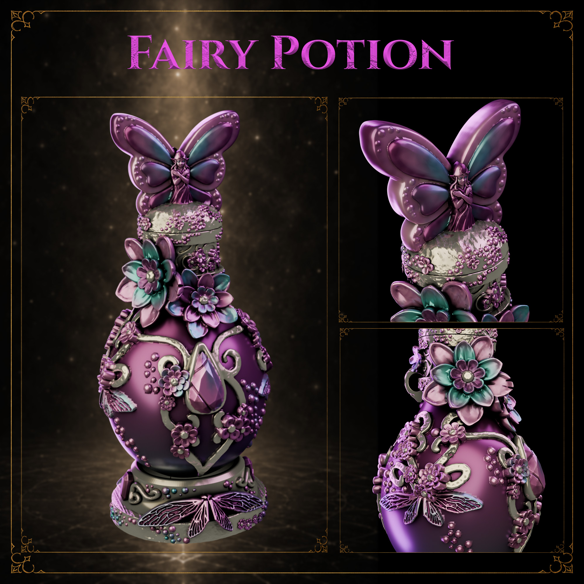 Forbidden Apothecary: Fairy Potion 模型预览图 1