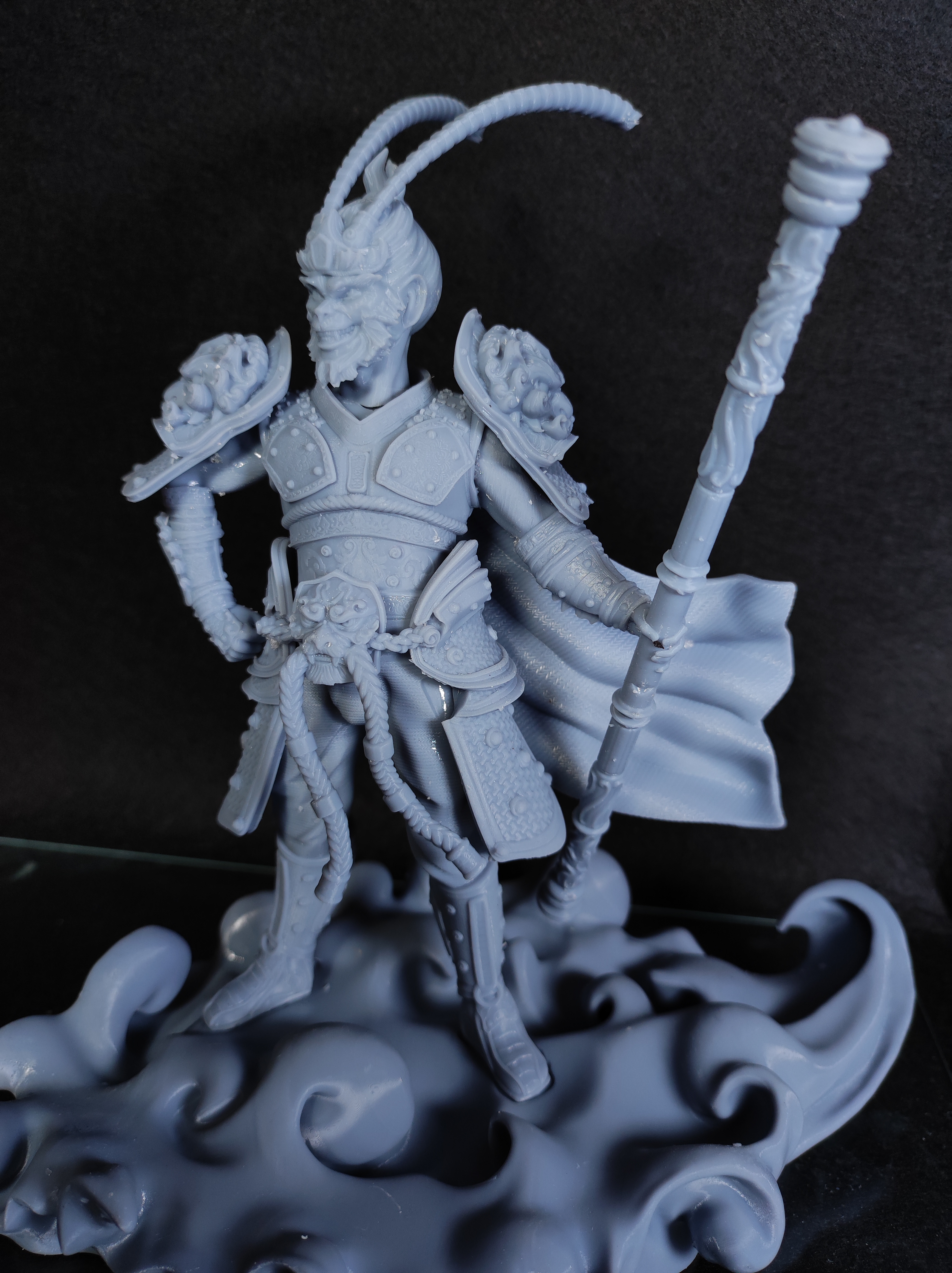 Wukong, The Monkey King Statue (Pre-supported) 模型预览图 4