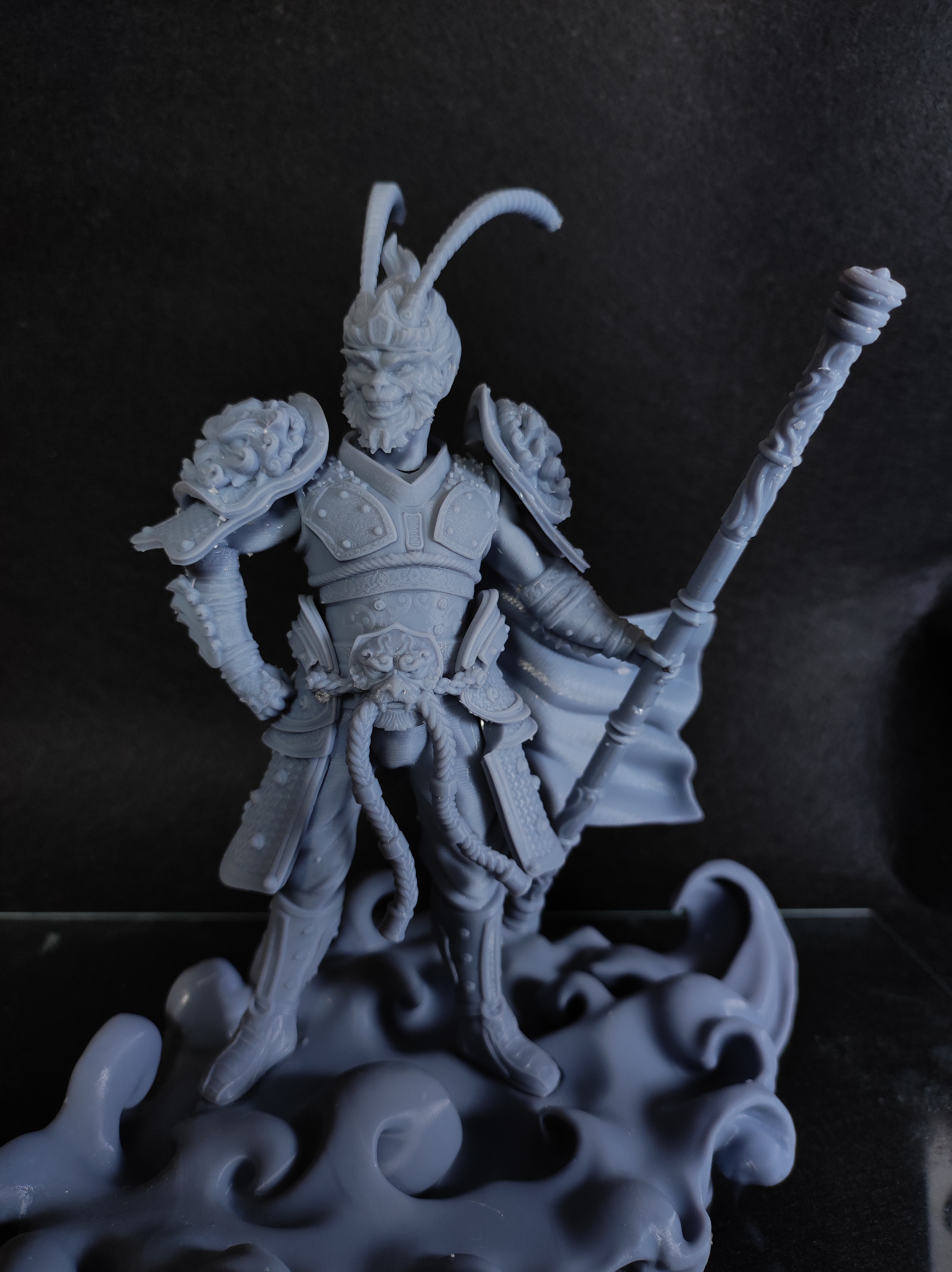 Wukong, The Monkey King Statue (Pre-supported) 模型预览图 5