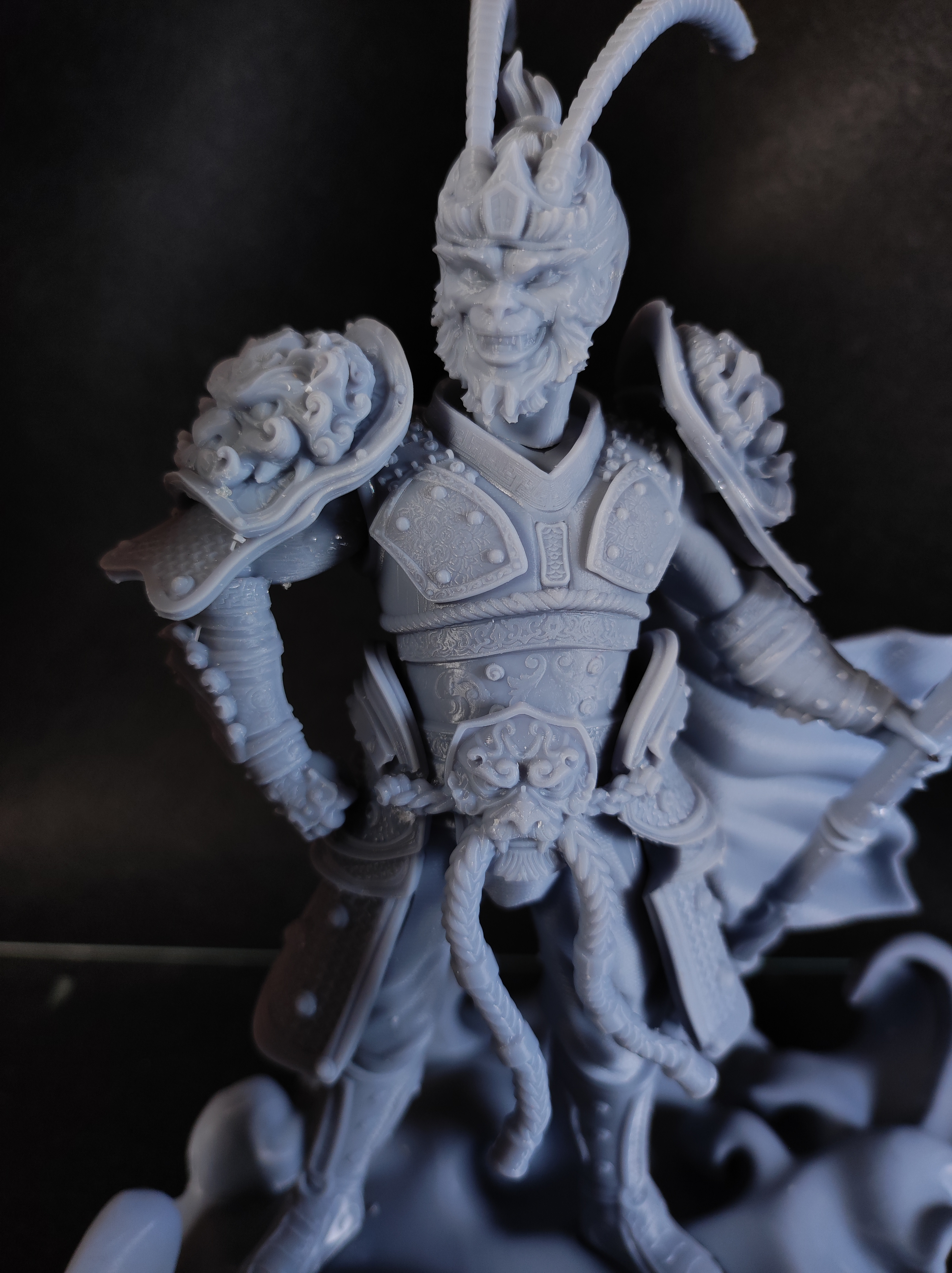 Wukong, The Monkey King Statue (Pre-supported) 模型预览图 7