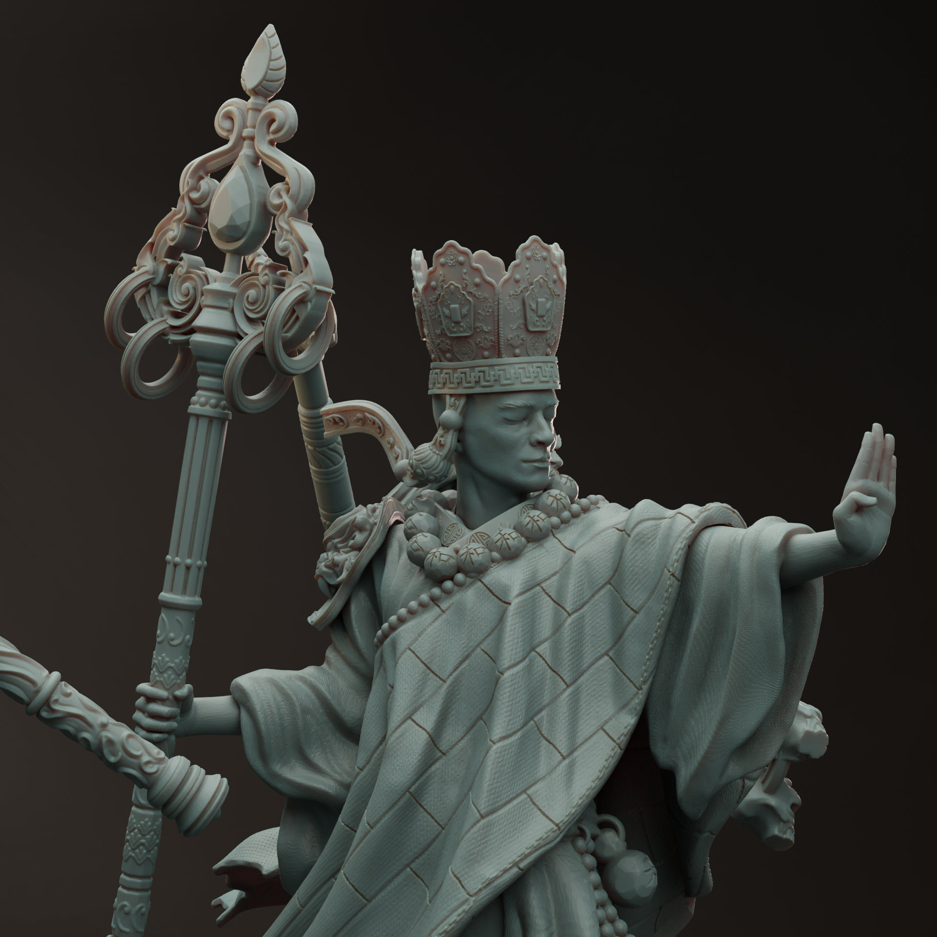 Journey to the west diorama 模型预览图 5