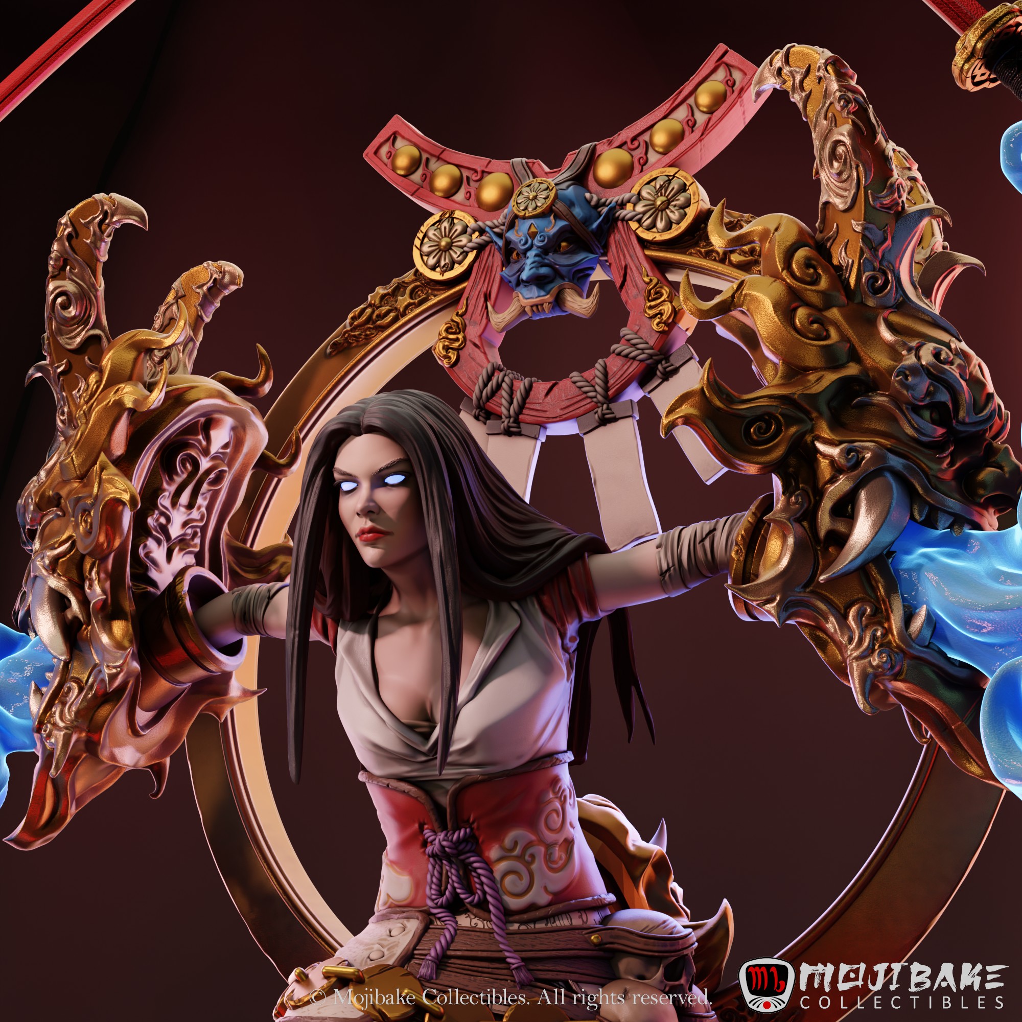 Shinmei, Guardian of the Ancestral Blades 模型预览图 7