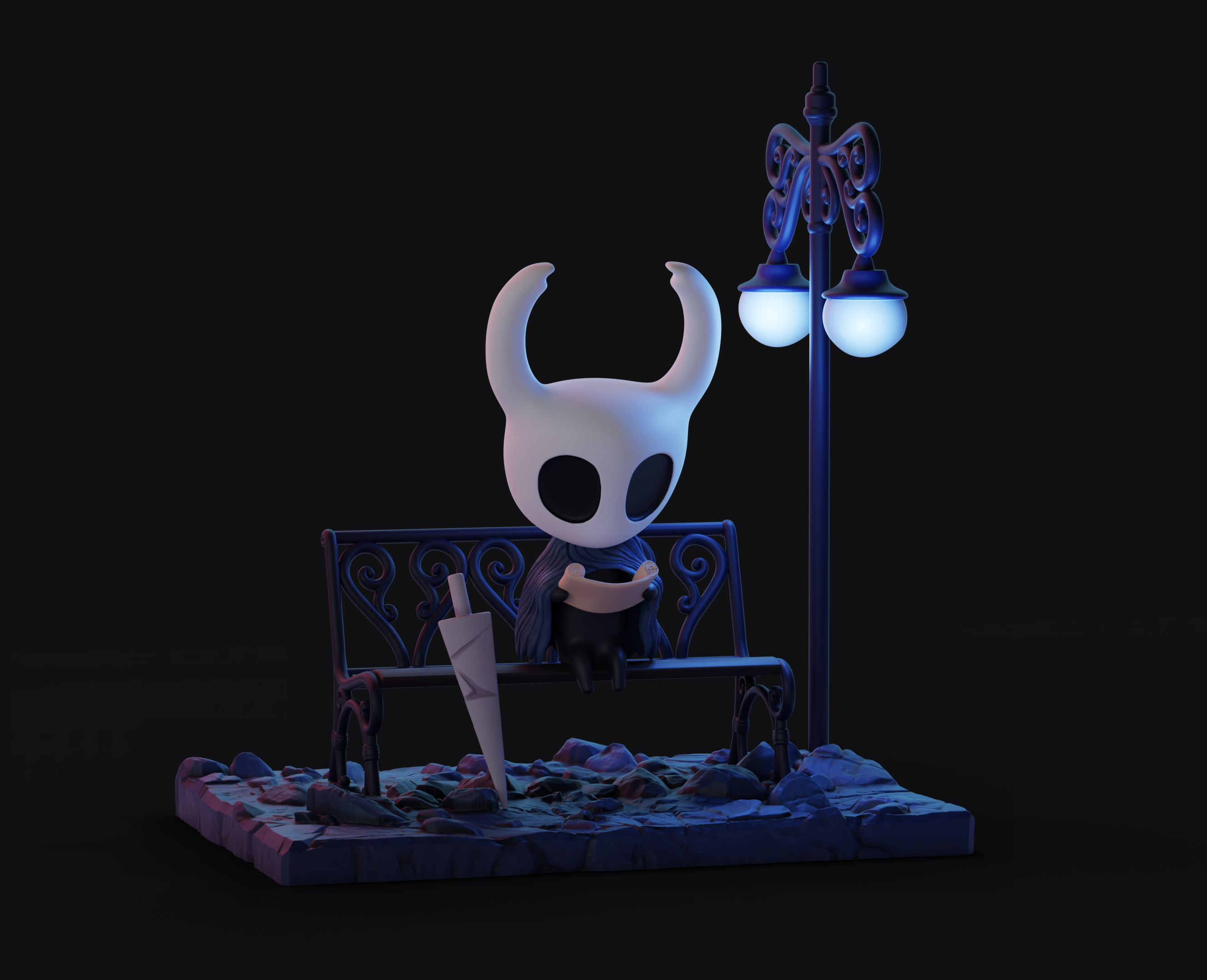 Hollow Knight Diorama 模型预览图 1