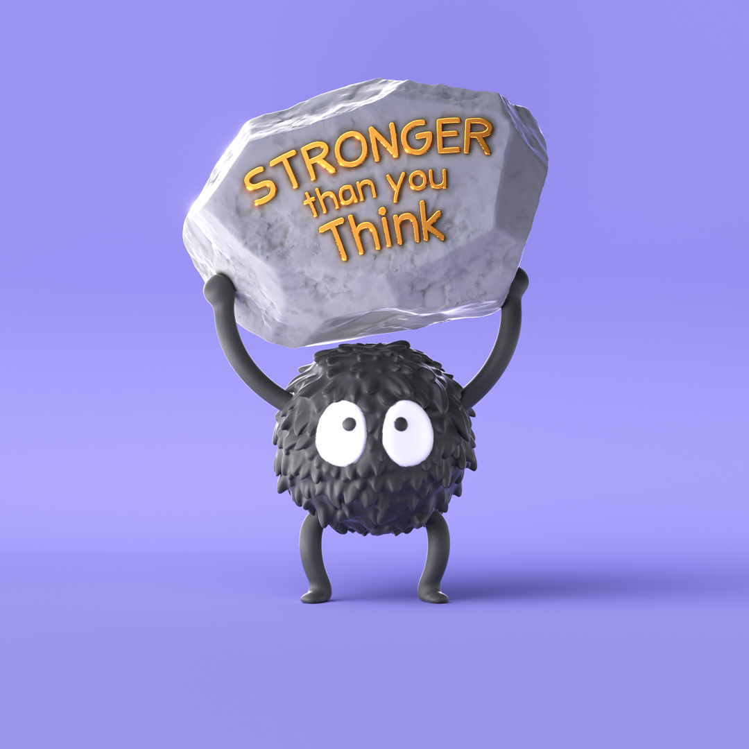 Stronger Than You Think - Ghibli Keychain 模型预览图 1