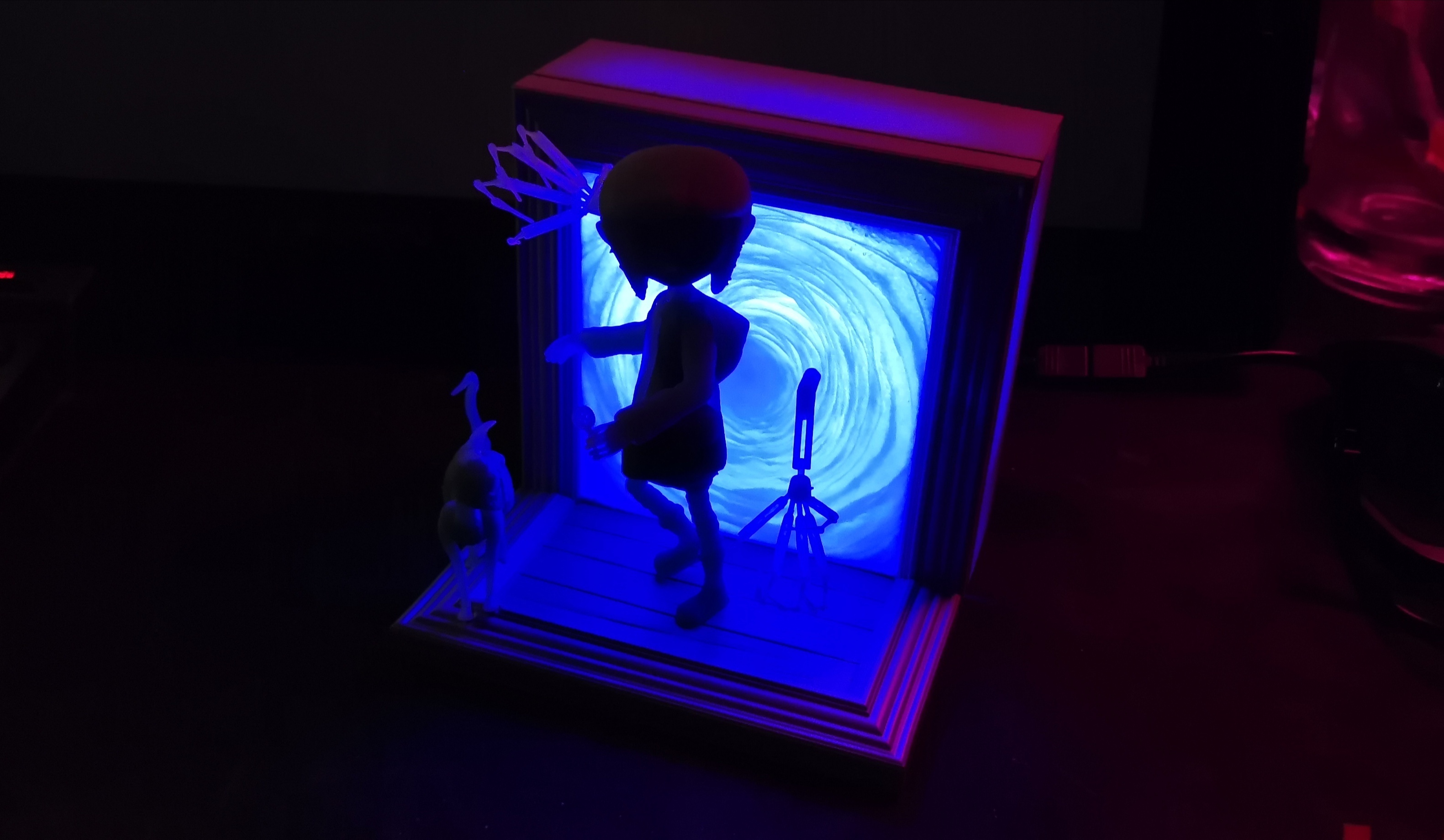 Coraline Lamp Diorama 模型预览图 4