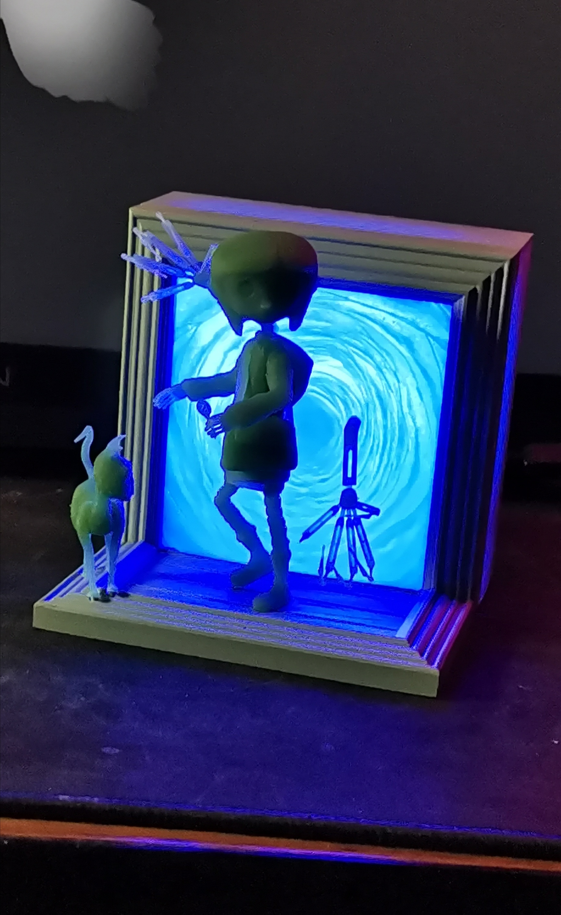 Coraline Lamp Diorama 模型预览图 5