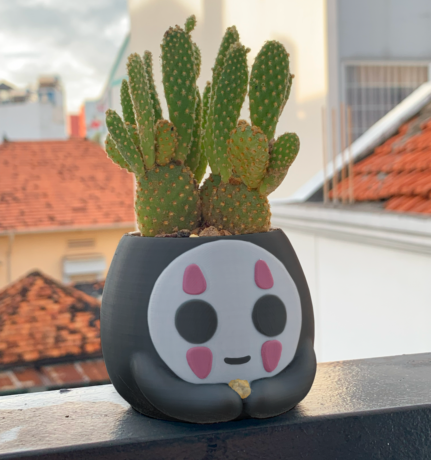 Cute No Face Planter / Organizer 模型预览图 2