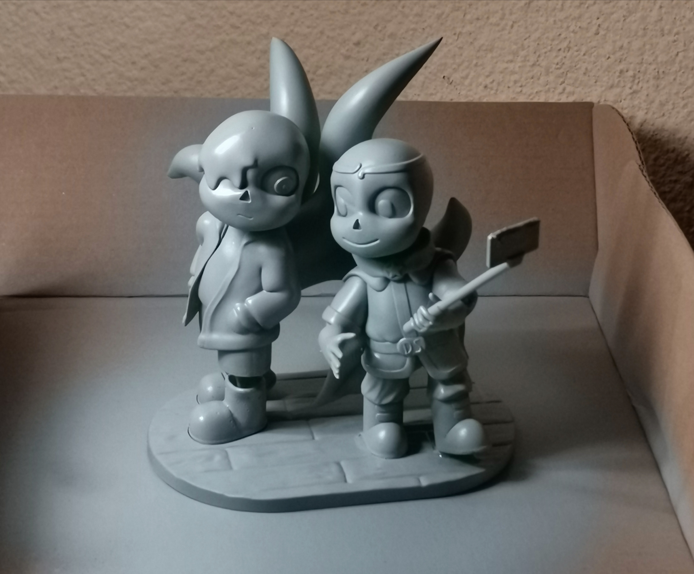 Dream Sans Undertale Diorama 模型预览图 2