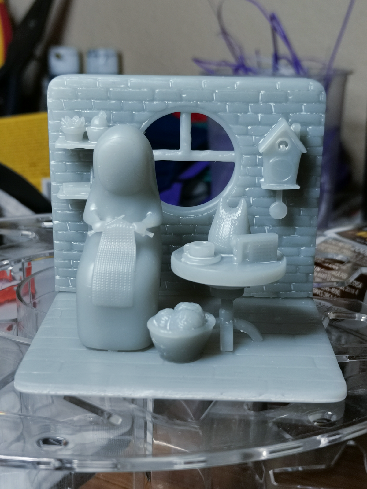 Kaonashi - No face Diorama 模型预览图 2