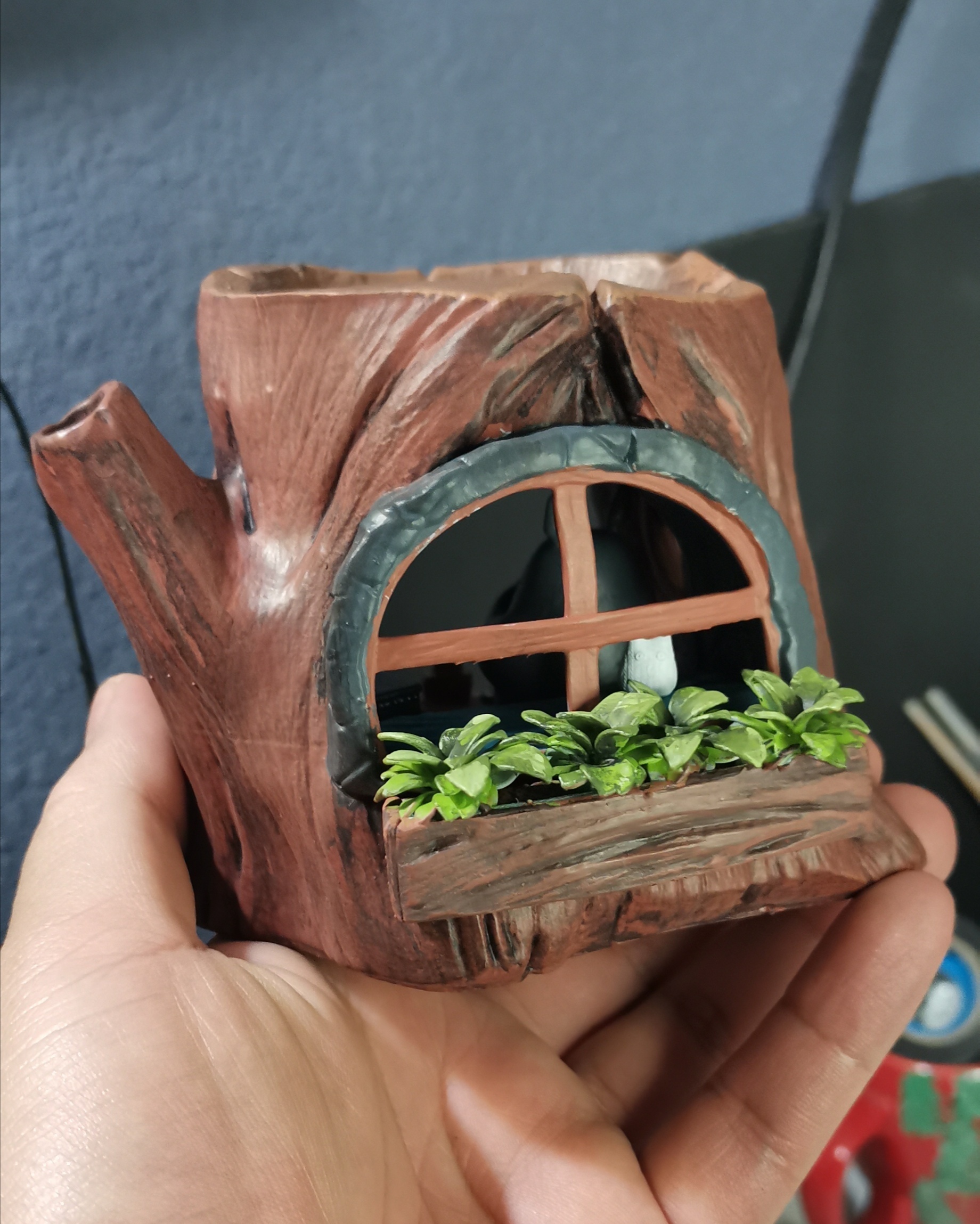 My Neighbor Totoro Treehouse Diorama 模型预览图 4