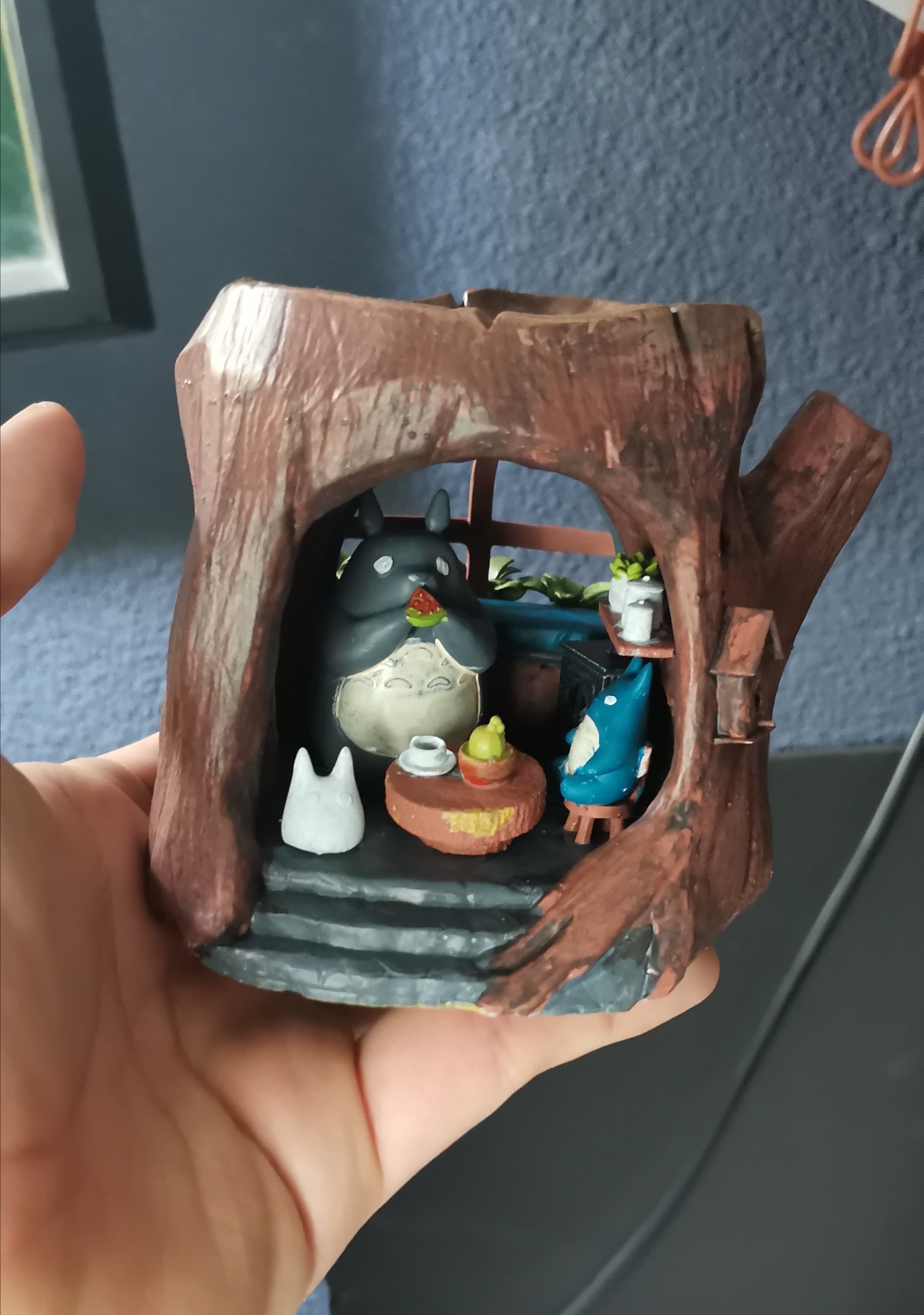 My Neighbor Totoro Treehouse Diorama 模型预览图 5