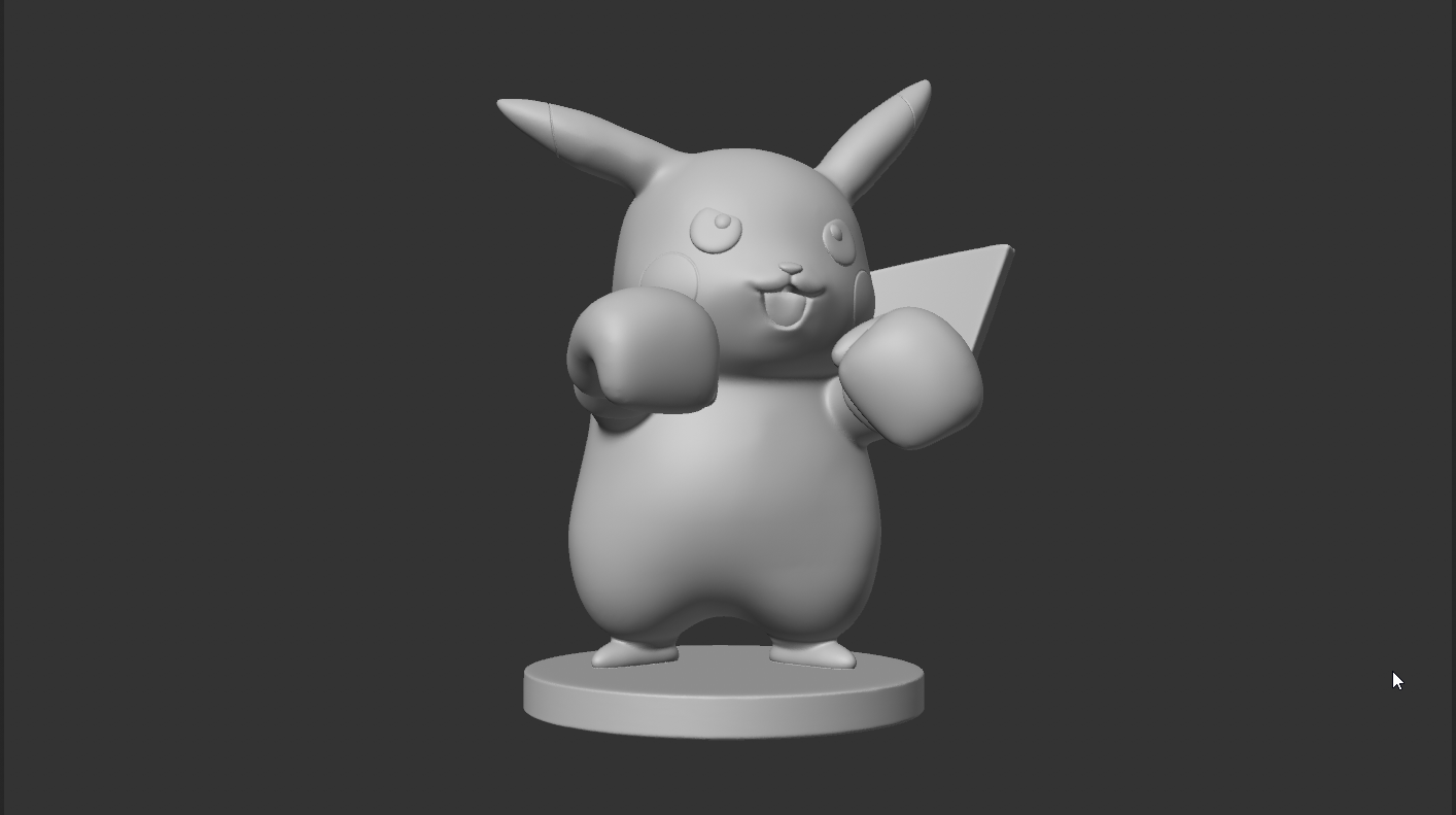 Pikachu Boxing 模型预览图 2