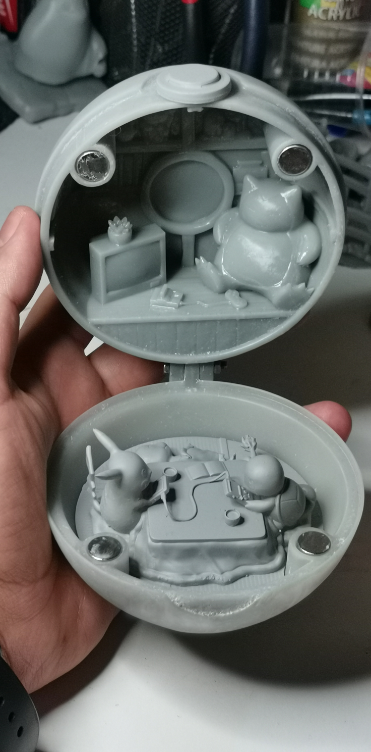 Pokeball Diorama 模型预览图 9