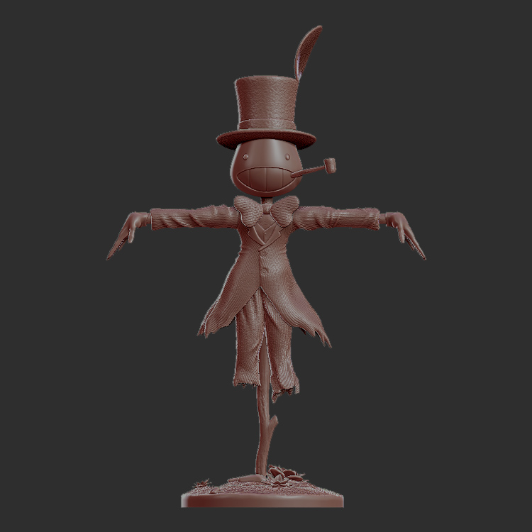 Turnip Head From Howl's Castle 模型预览图 2