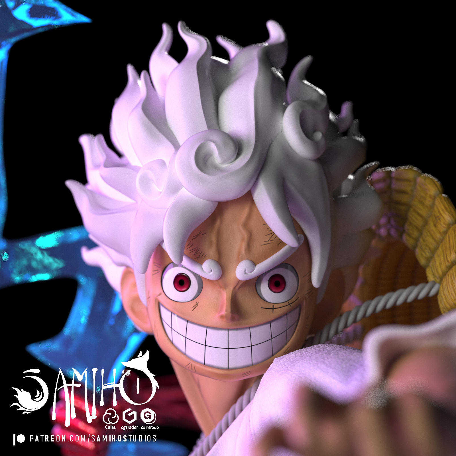 Samiho Studios - Nika Luffy 模型预览图 1
