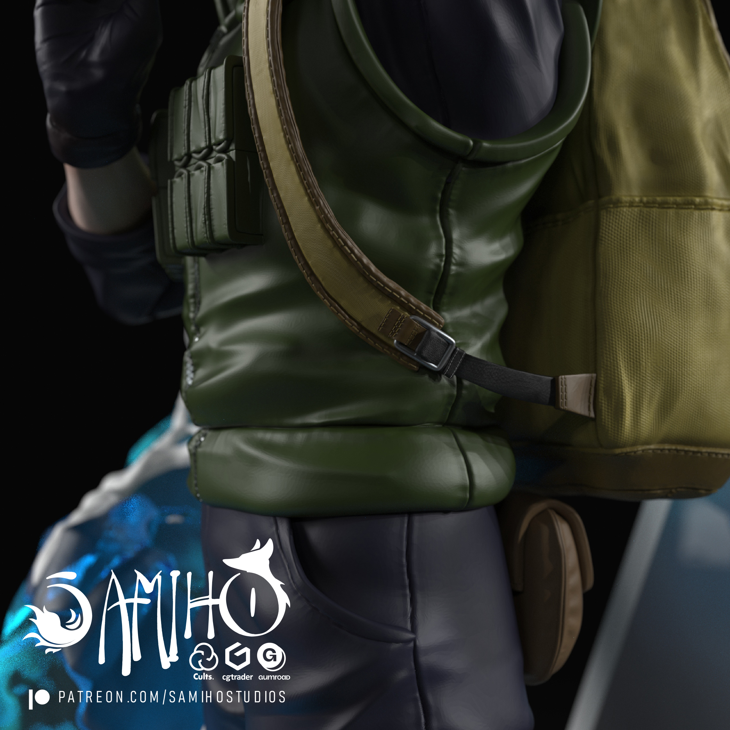 Samiho Studios - Kakashi VS Zabuza 模型预览图 5