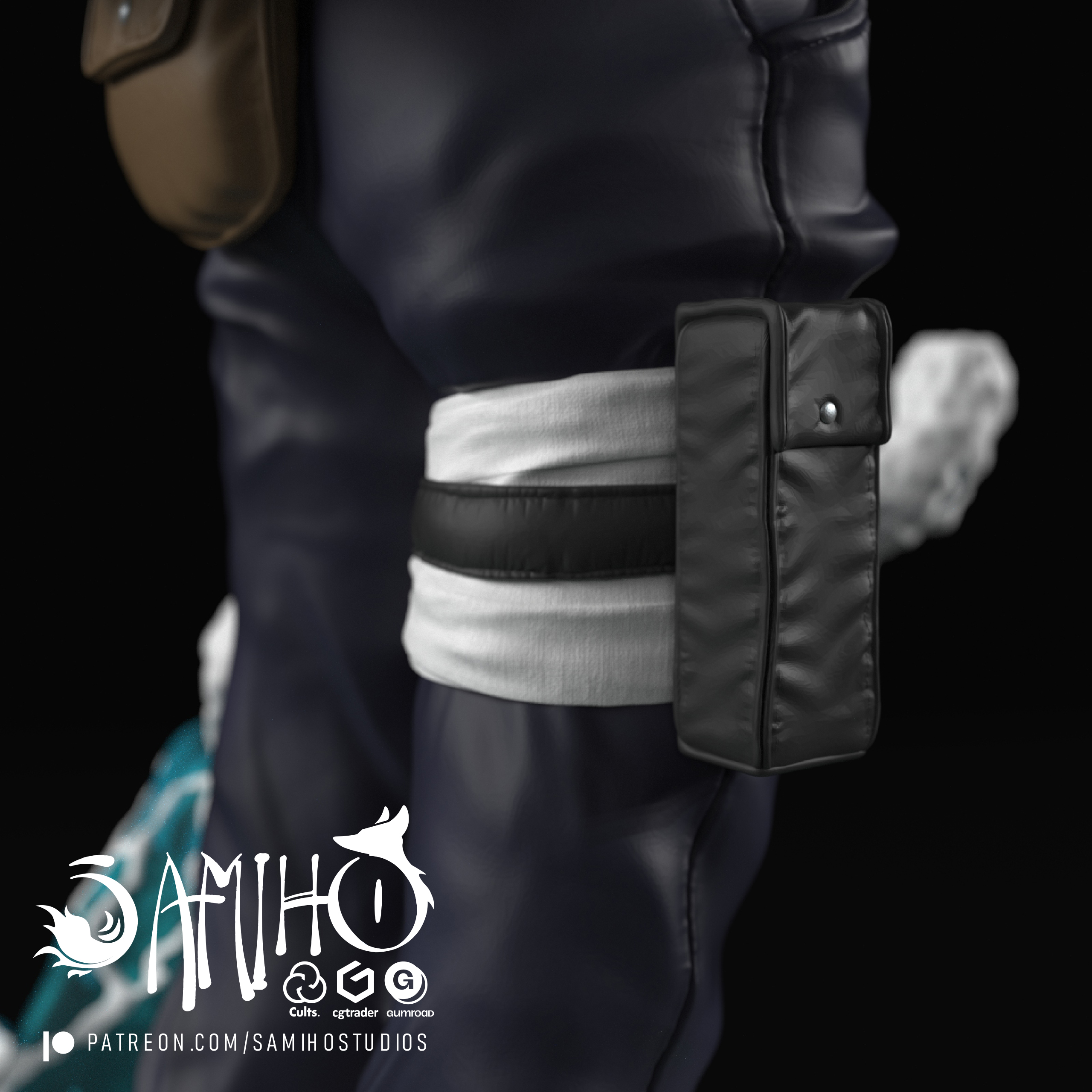 Samiho Studios - Kakashi VS Zabuza 模型预览图 8