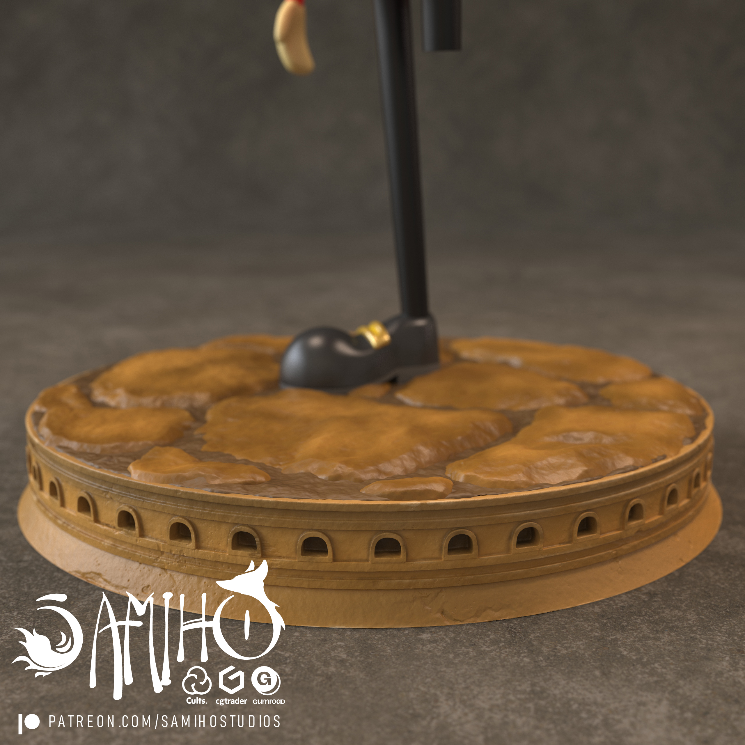 Samiho Studios - Thunder Soldier (Idle) 模型预览图 7