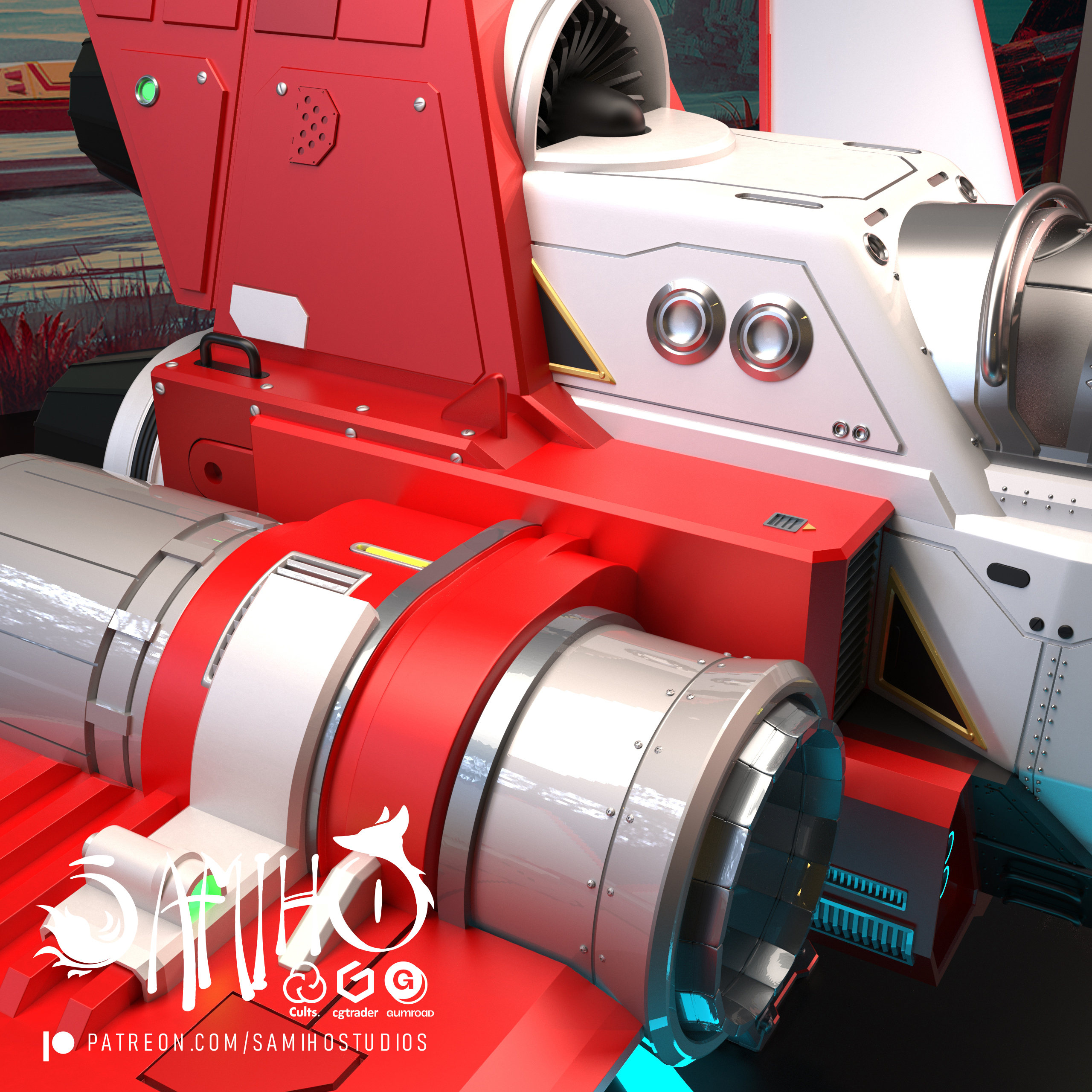 Samiho Studios - Radiant Pillar BC1 模型预览图 6